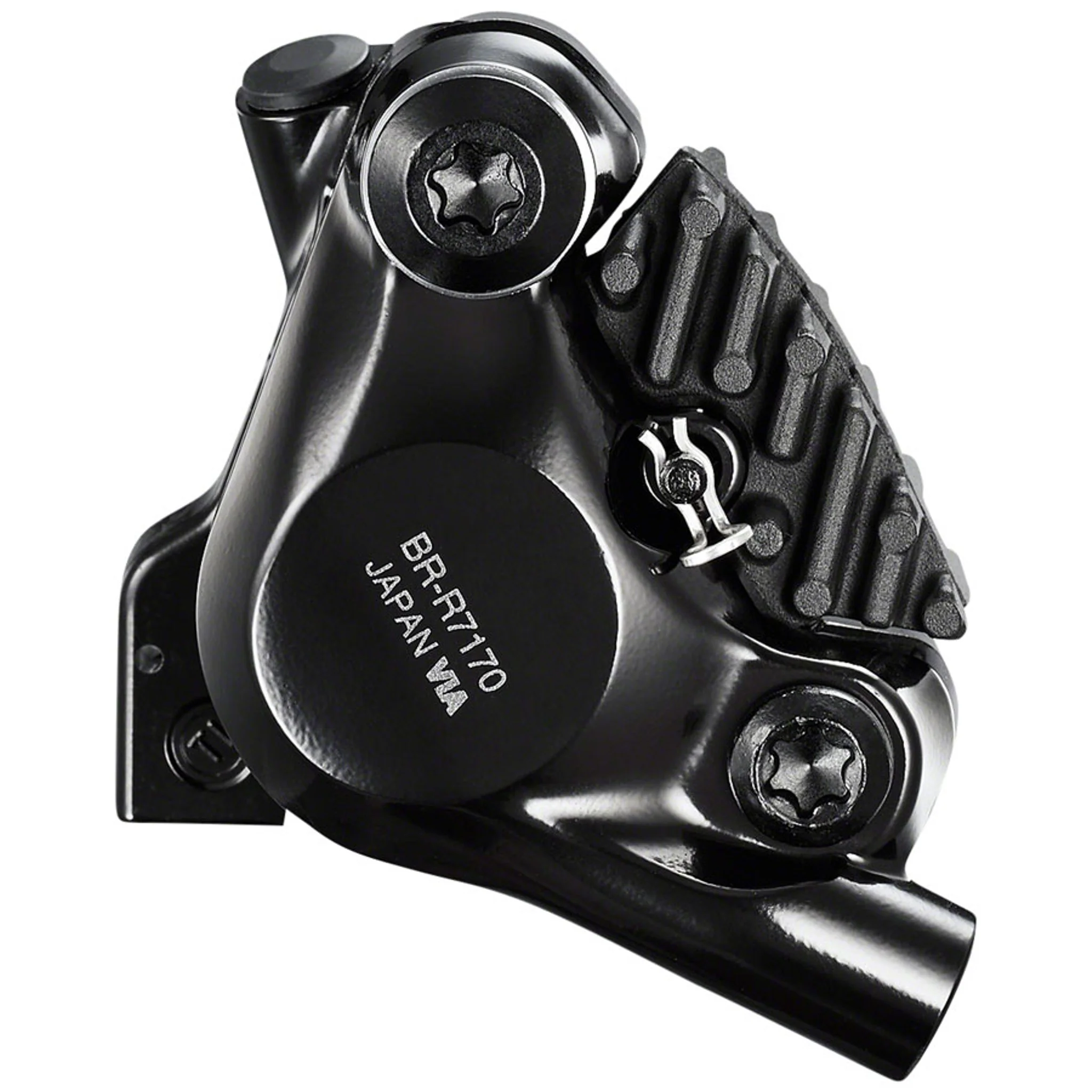 Shimano 105 BR-R7170 Road Hydraulic Disc Brake Caliper - Rear or Front (Front use requires adapter-Sold separately), Flat Mount, Resin Pad - Image 2