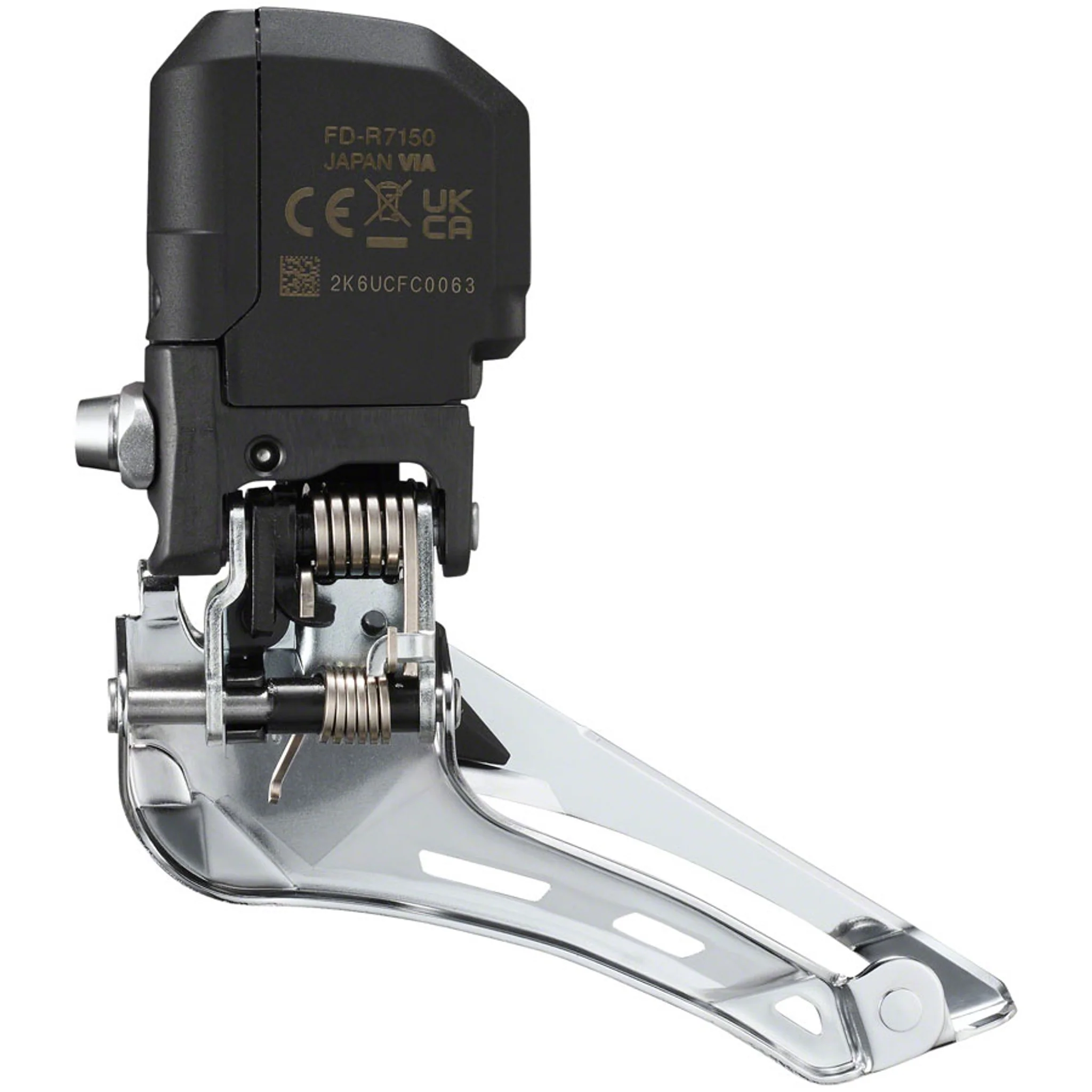 105 FD-R7150 Di2 Front Derailleur - 2x, For 2x12-Speed, Braze-On, Down-Swing, Black - Image 2
