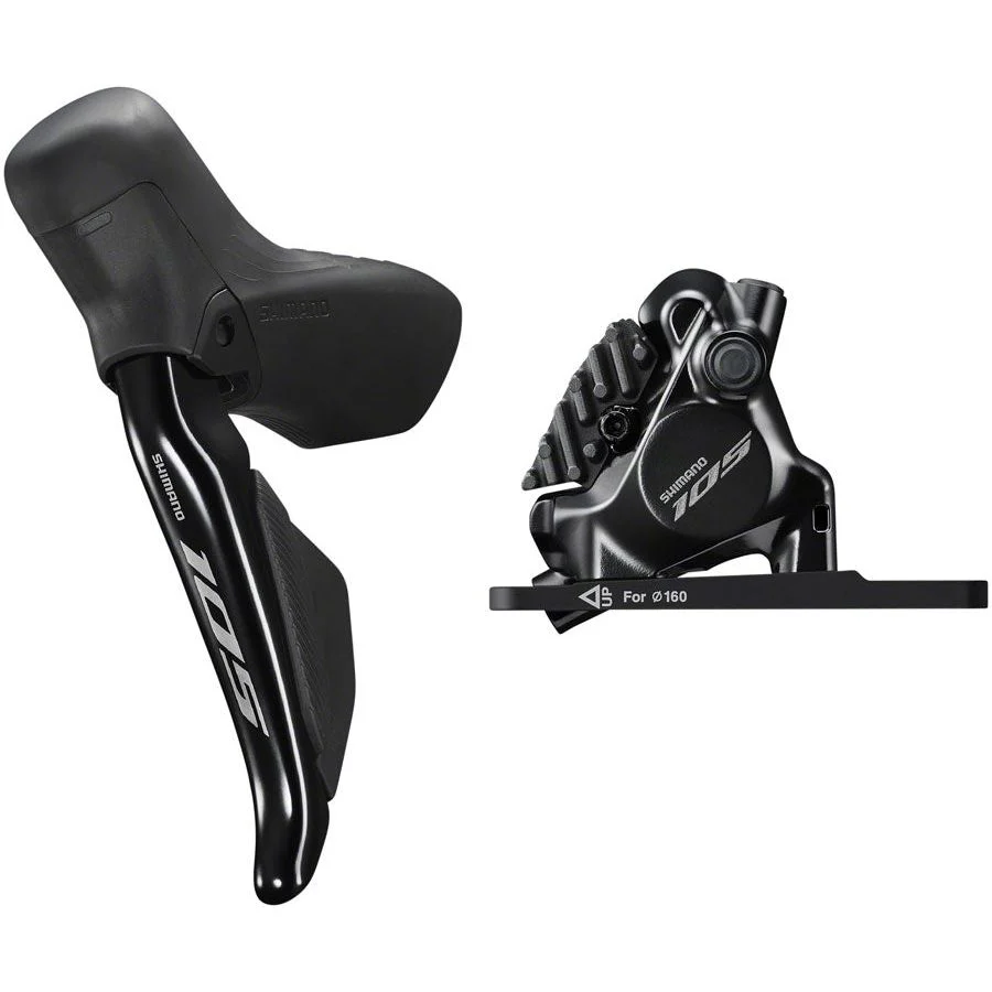105 ST-R7170 Di2 Shift/Brake Lever with BR-R7170 Disc Brake Caliper - 105 ST-R7170-L Di2 Shift/Brake Lever with BR-R7170 Hydraulic Disc Brake Caliper