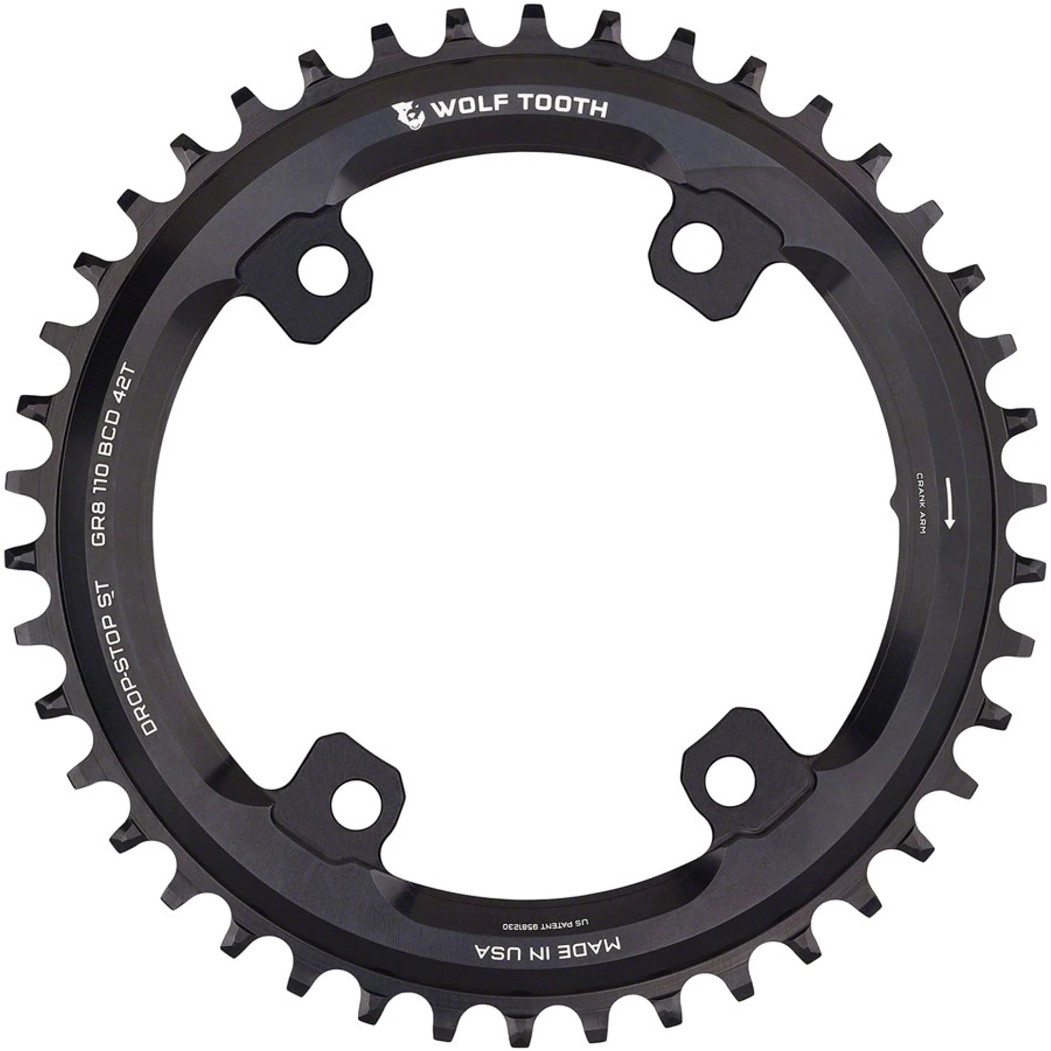 110 Asymmetrical BCD Chainrings for 12-Speed Shimano GRX - Image 4