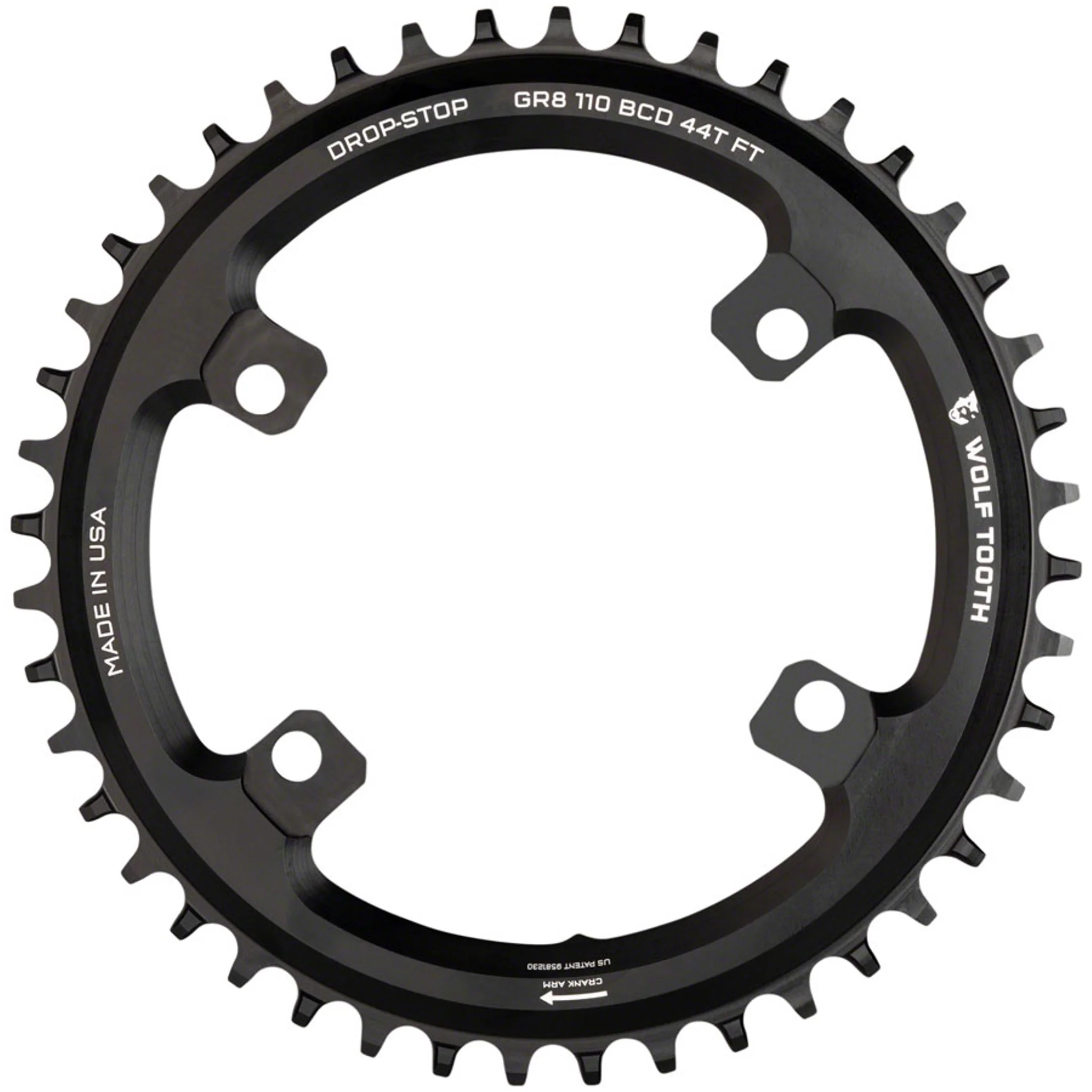 110 Asymmetrical BCD Chainrings for Shimano GRX