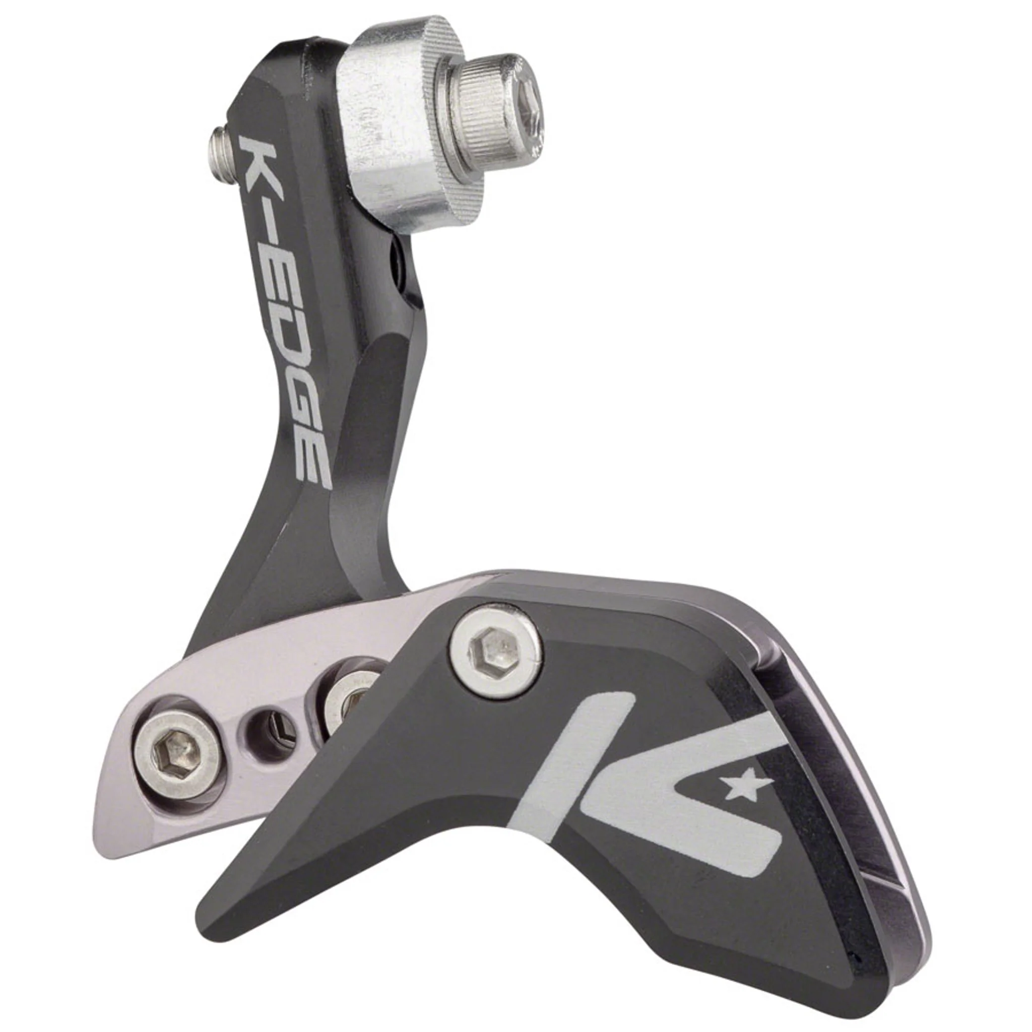 1x Race Chain Guide - For Single Chainring, Braze-on, Black
