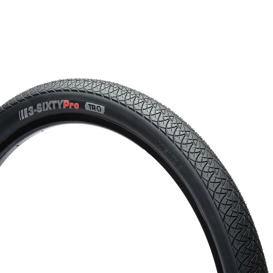 3-Sixty Pro, Tire, 26''x2.25, Folding, Tubeless Ready, Single-Black, TR, 120TPI, Black