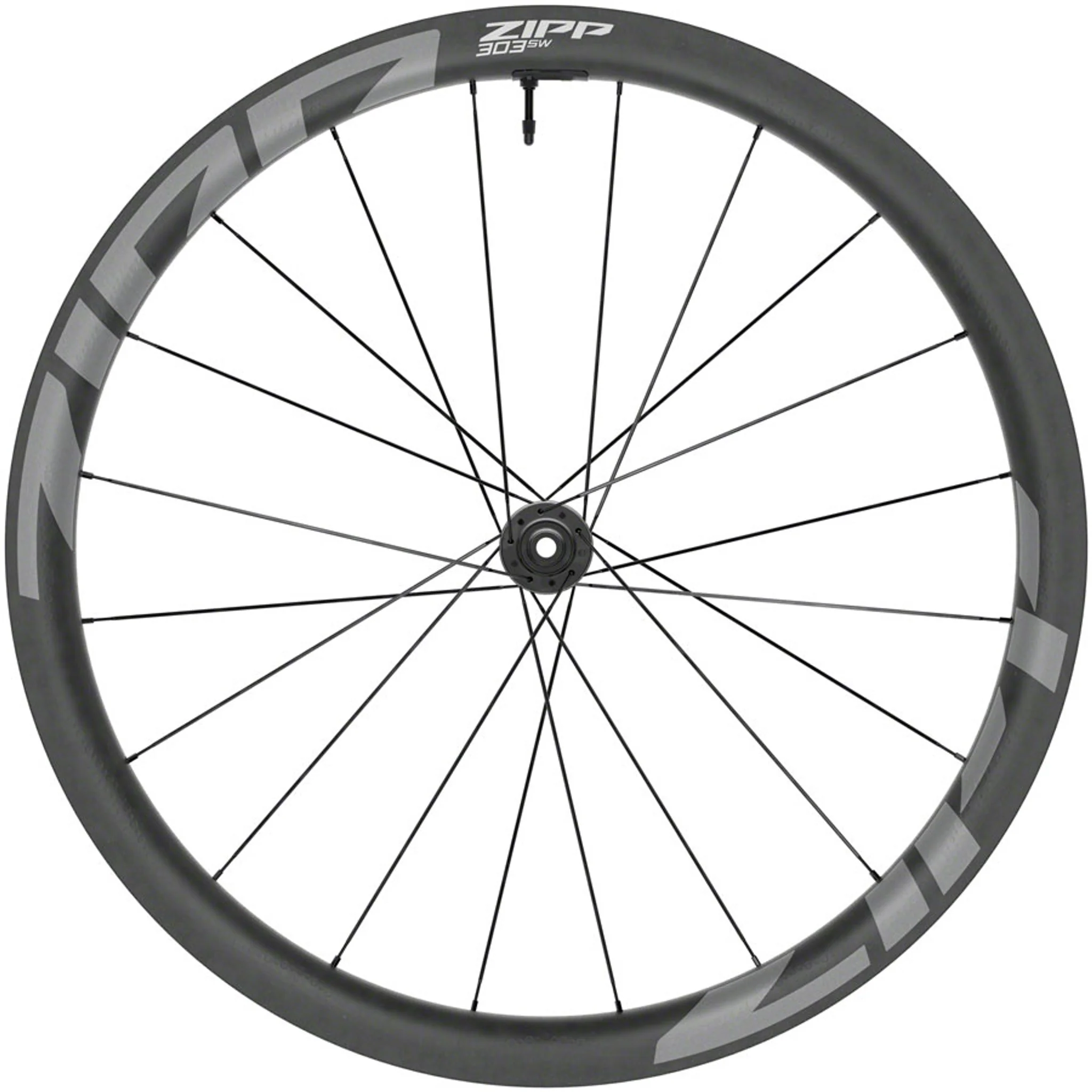303 SW Front Wheel - 700, 12 x 100mm, Center-Lock, Tubeless, Carbon, w/ Wheel Sensor, A1