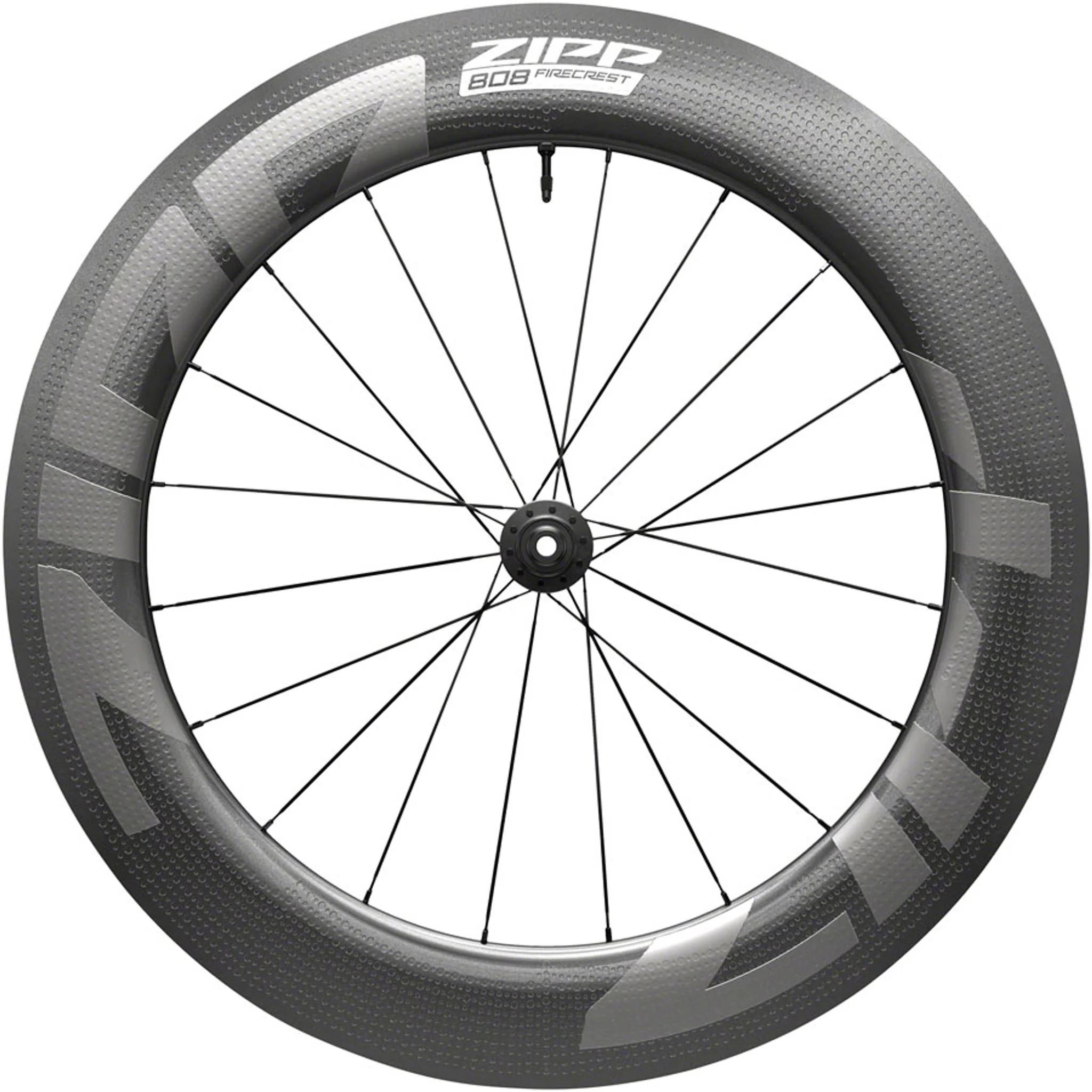 808 Firecrest Tubeless Front Wheel - 700, 12 X 100mm, Center-Lock, Tubeless, Black, B1