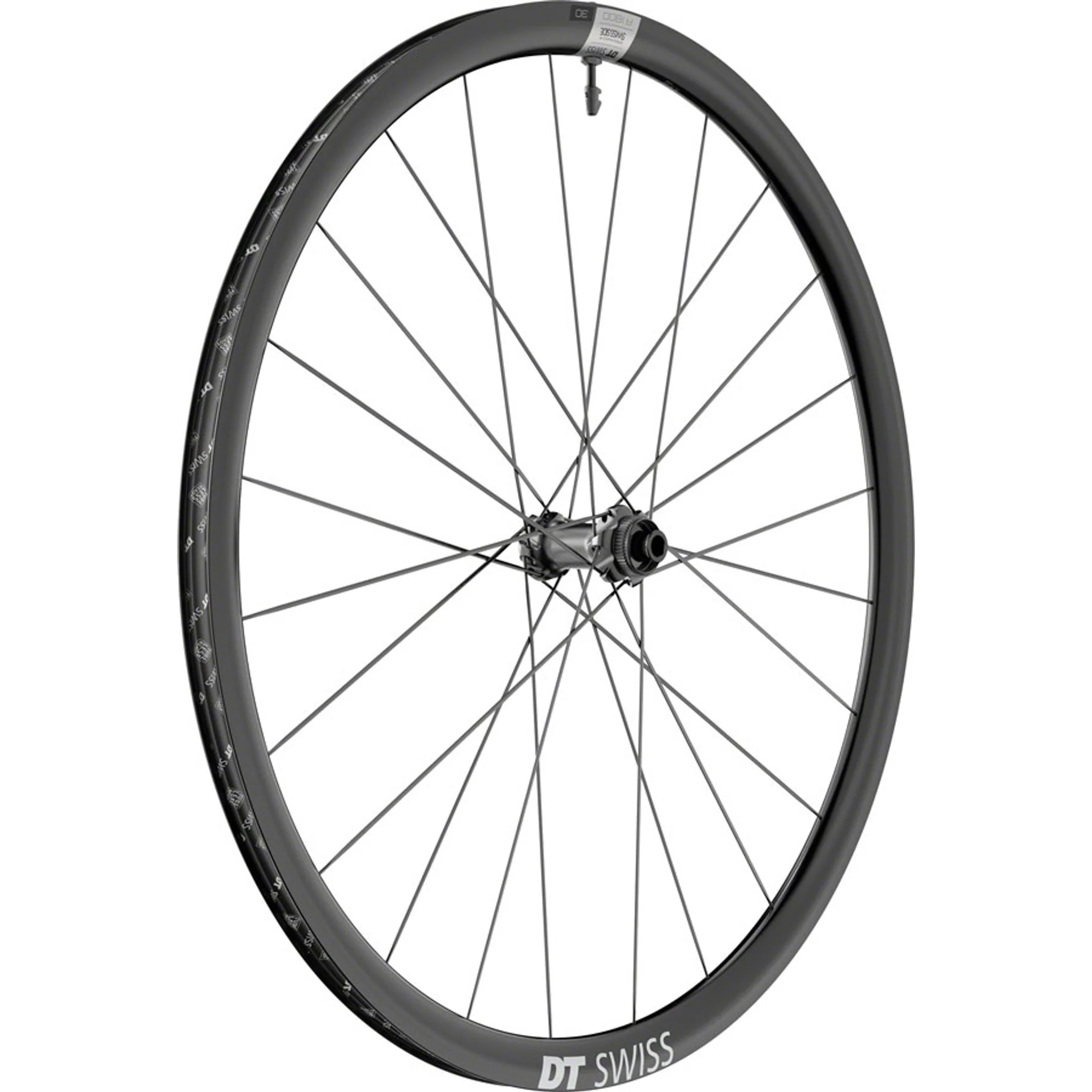 A 1800 Spline 30 Front Wheel - 700, 12 x 100mm, Center-Lock, Black