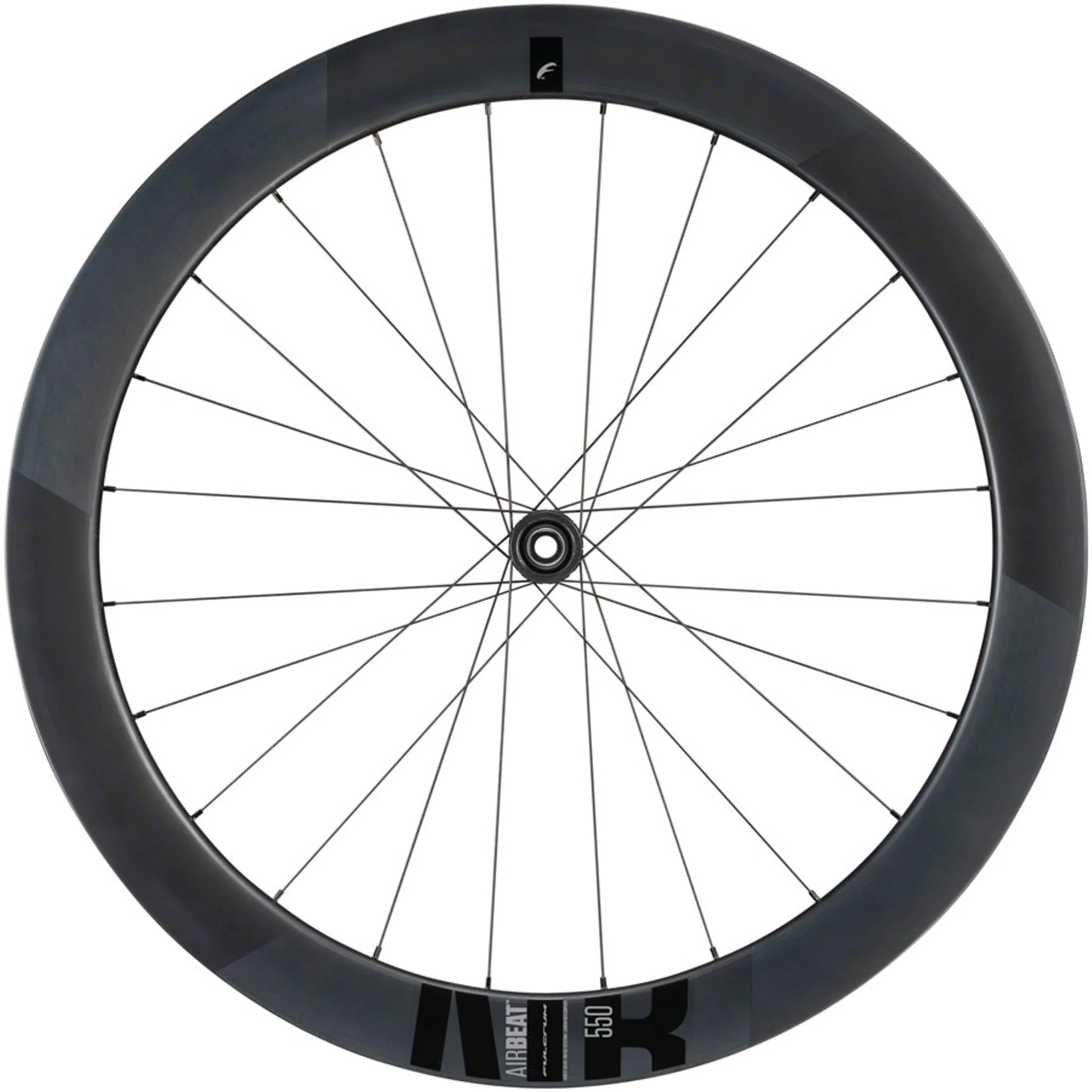 Fulcrum Airbeat 550 DB Front Wheel - 700c, 12 x 100mm, Center-Lock, Black