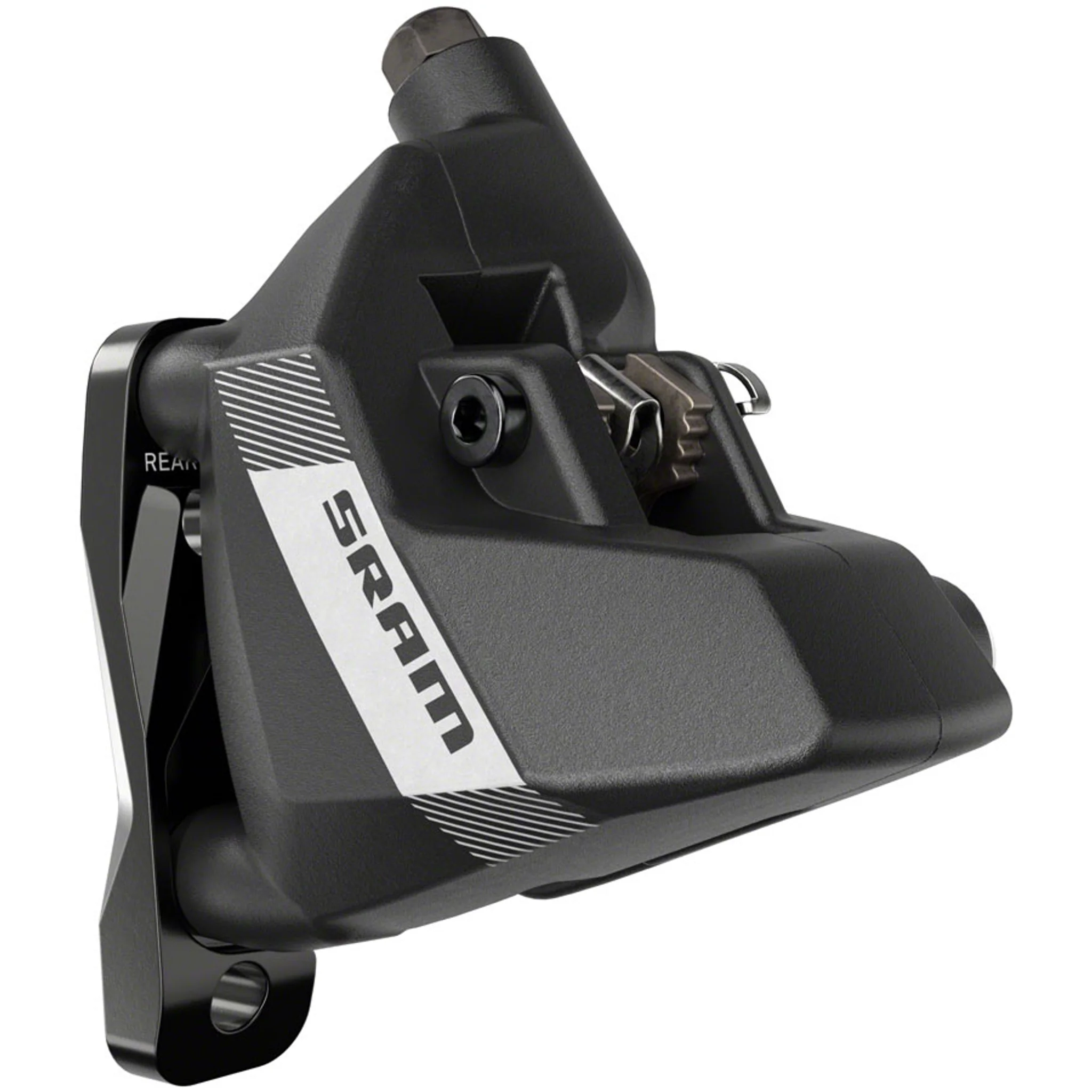 Apex Shift/Brake Lever and Hydraulic Disc Brake Caliper - Right/Rear, 12-Speed, DoubleTap, Flat Mount, 20mm Offset, Black, D1 - Image 3