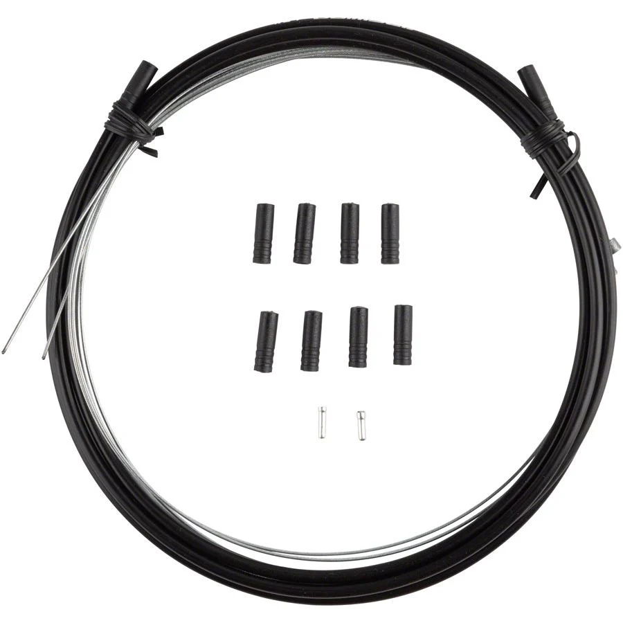 Basics Shift DIY Cable Kit, SRAM/Shimano, Black