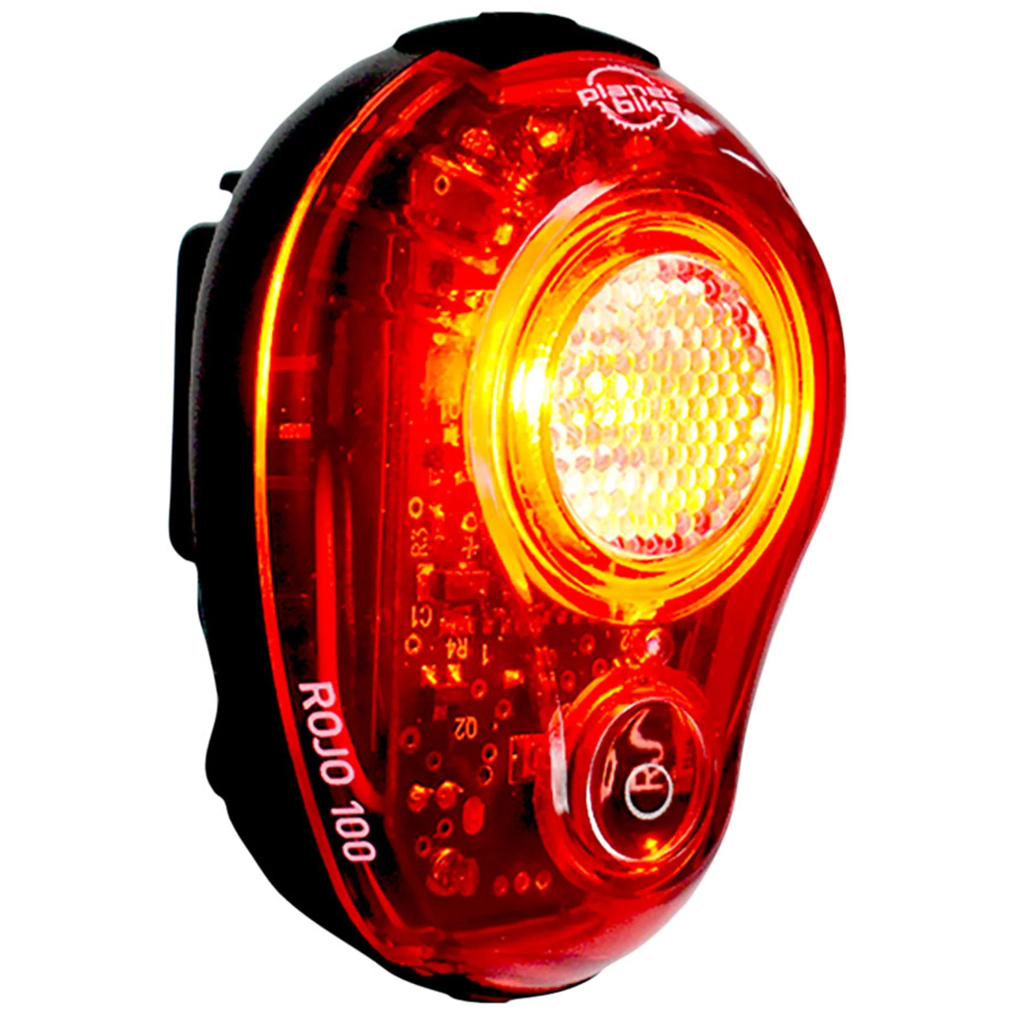 Beamer 700/Rojo 100 Headlight/Taillight Set - 700/100 Lumen, USB Rechargable, Black - Image 6