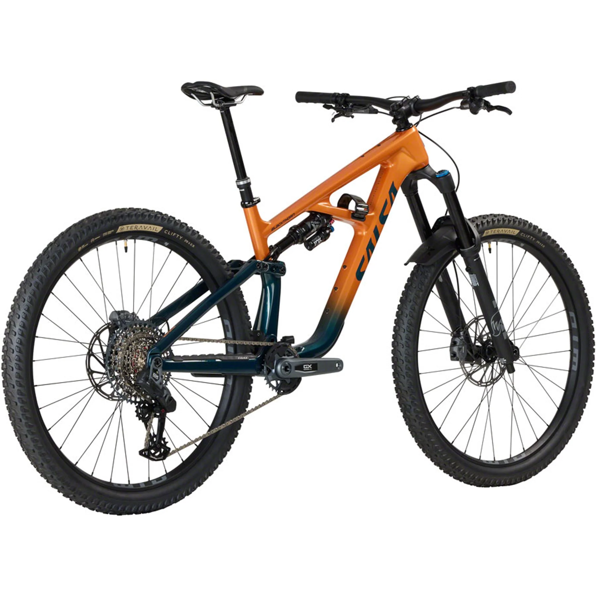Blackthorn 145 C GX Eagle AXS Transmission Bike - Slate/Terracotta - Image 4