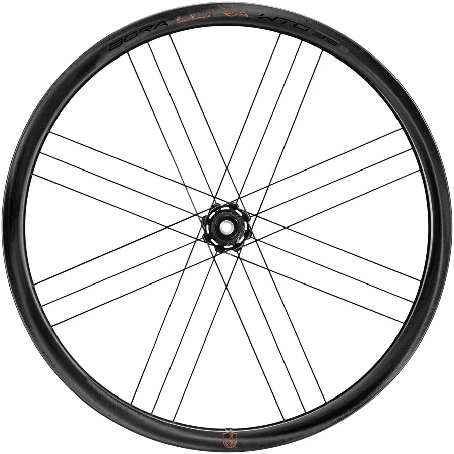 Bora Ultra WTO 33 Front Wheel - 700c, 12 x 100mm, Center-Lock, 2-Way Fit, Gray