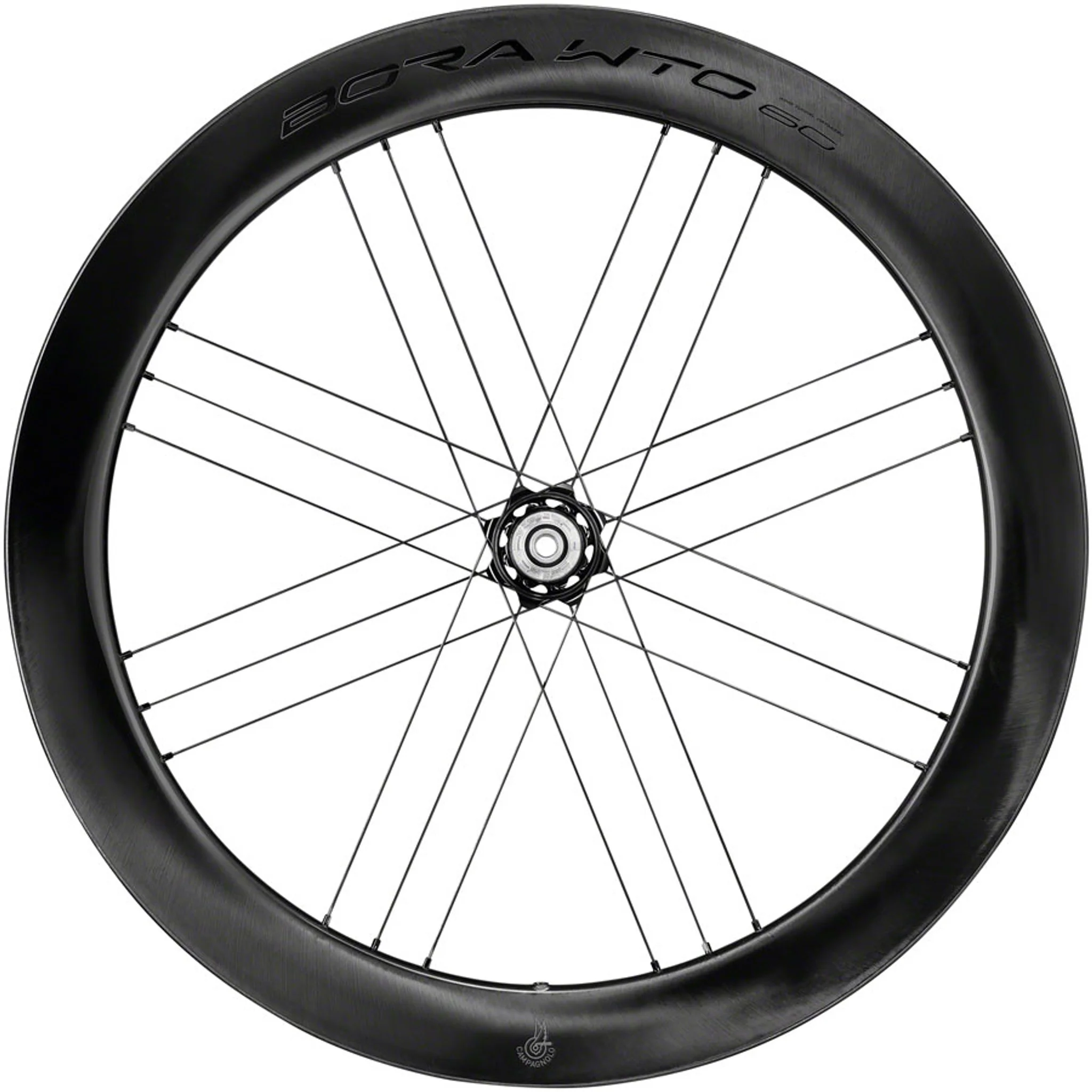 Campagnolo BORA WTO 60 C23 Rear Wheel - 700, 12 x 142mm, Center-Lock, N3W, 2-Way Fit, Carbon