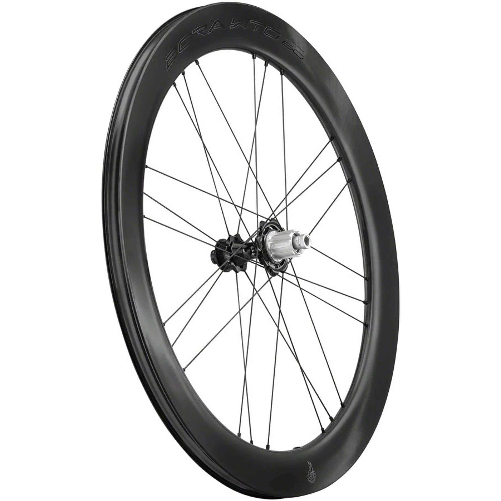 Campagnolo BORA WTO 60 C23 Rear Wheel - 700, 12 x 142mm, Center-Lock, N3W, 2-Way Fit, Carbon - Image 3