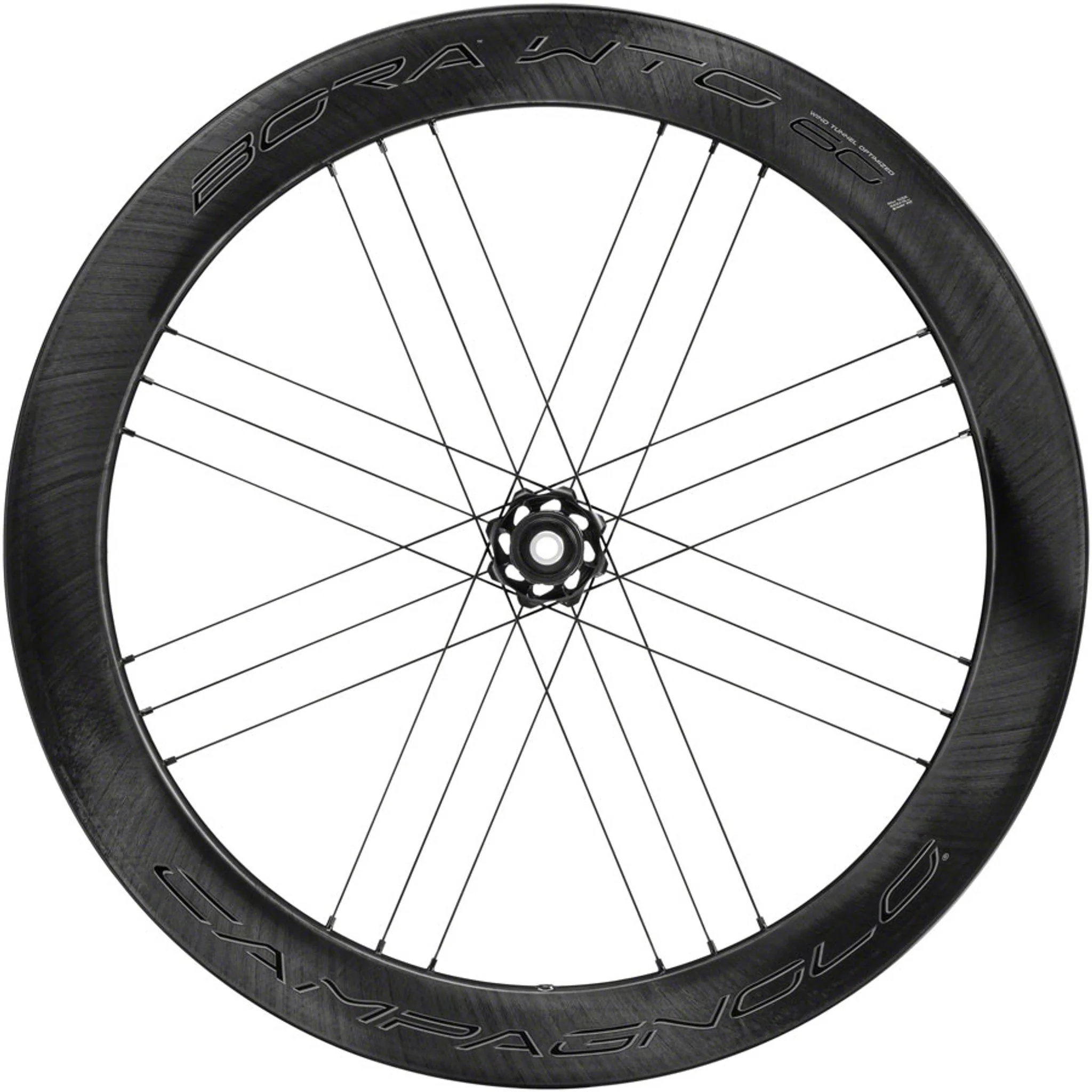 Bora WTO 60 Front Wheel - 700, 12 x 100mm, Center-Lock, Dark Label