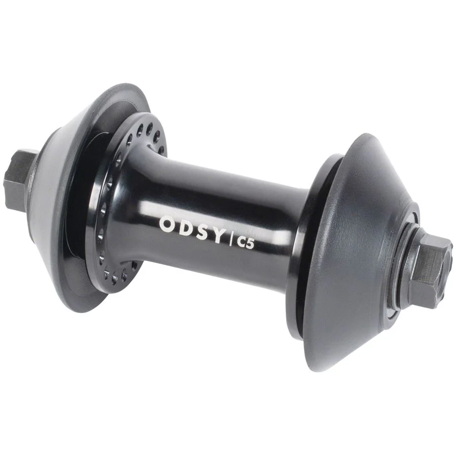 C5 Hub - Front, 36H, 3/8", Black - Image 2