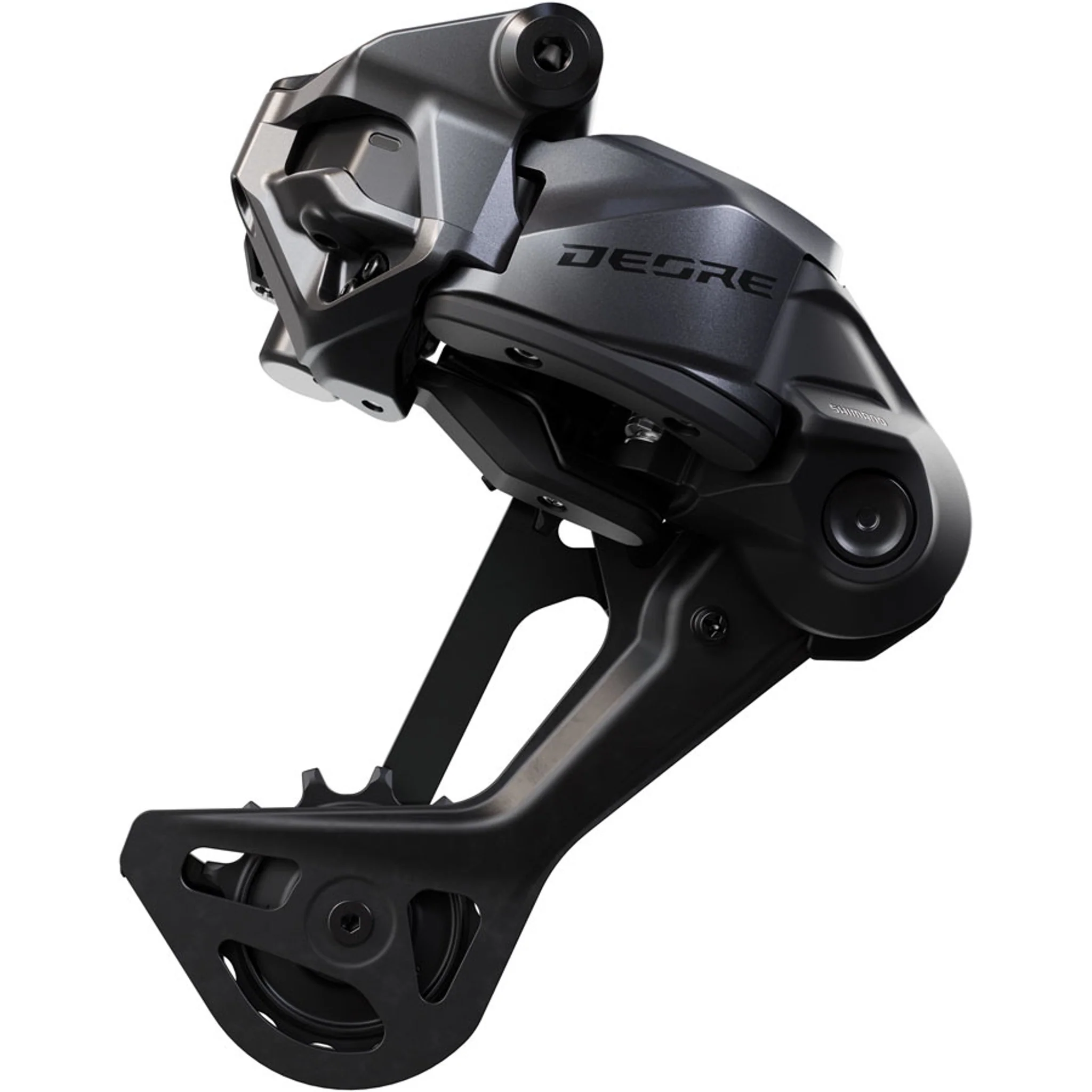 Deore RD-M6260-11L Di2 Rear Derailleur - 11-Speed, Long Cage, Shadow ES, Wired Power, For E-Bike Only, Black/Gray