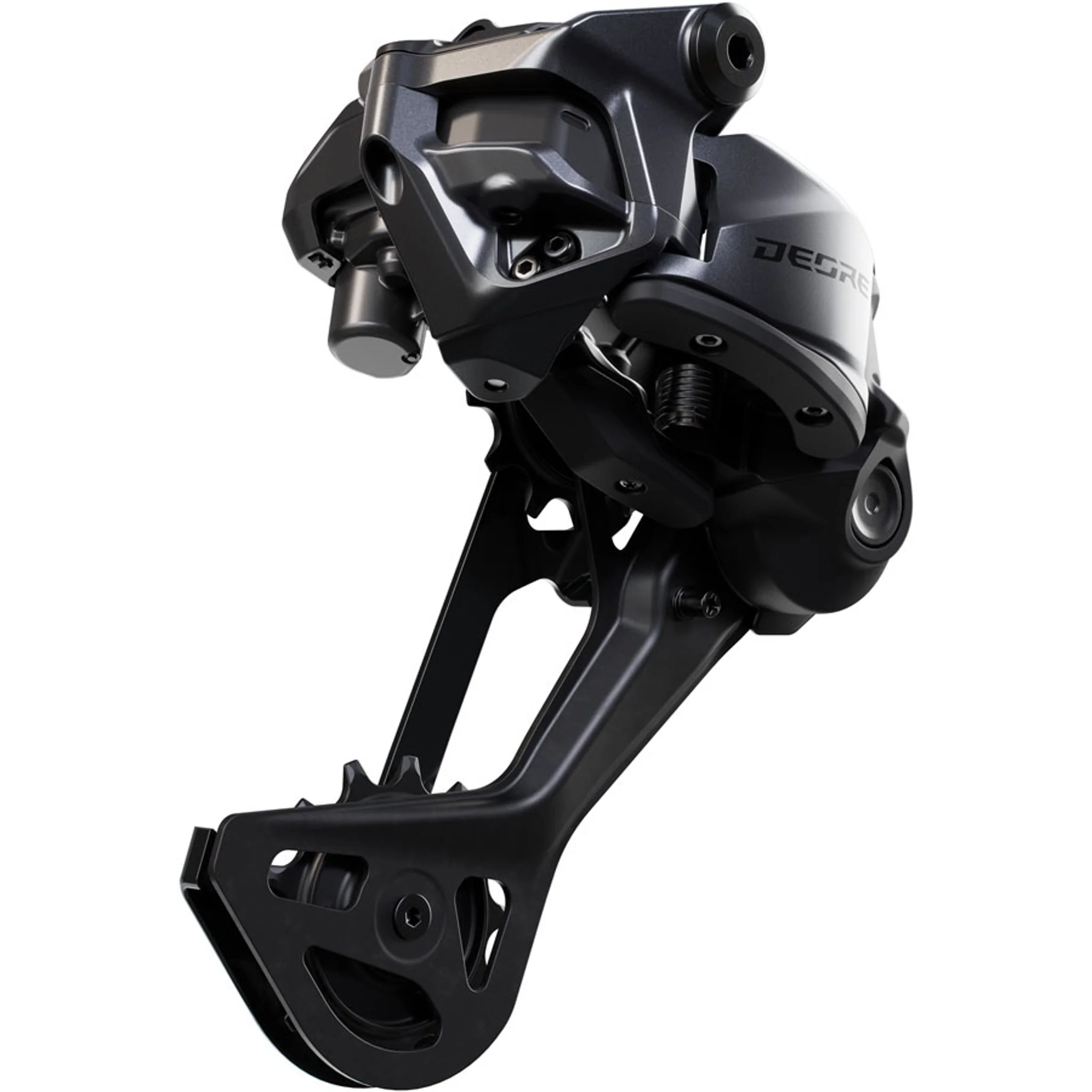 Deore RD-M6260-11L Di2 Rear Derailleur - 11-Speed, Long Cage, Shadow ES, Wired Power, For E-Bike Only, Black/Gray - Image 3