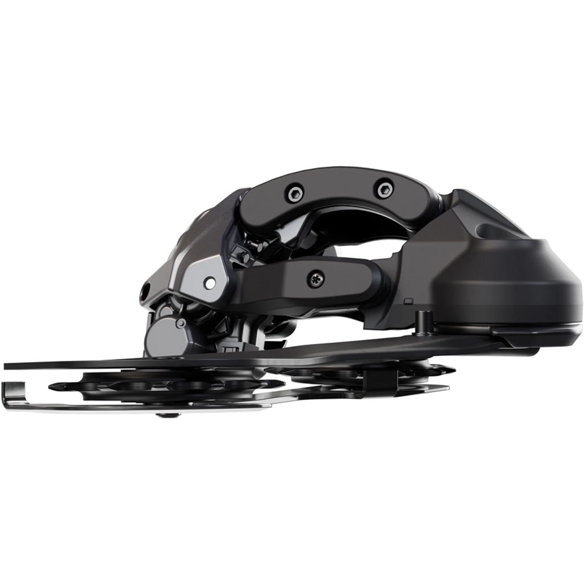 Deore RD-M6260-11L Di2 Rear Derailleur - 11-Speed, Long Cage, Shadow ES, Wired Power, For E-Bike Only, Black/Gray - Image 4