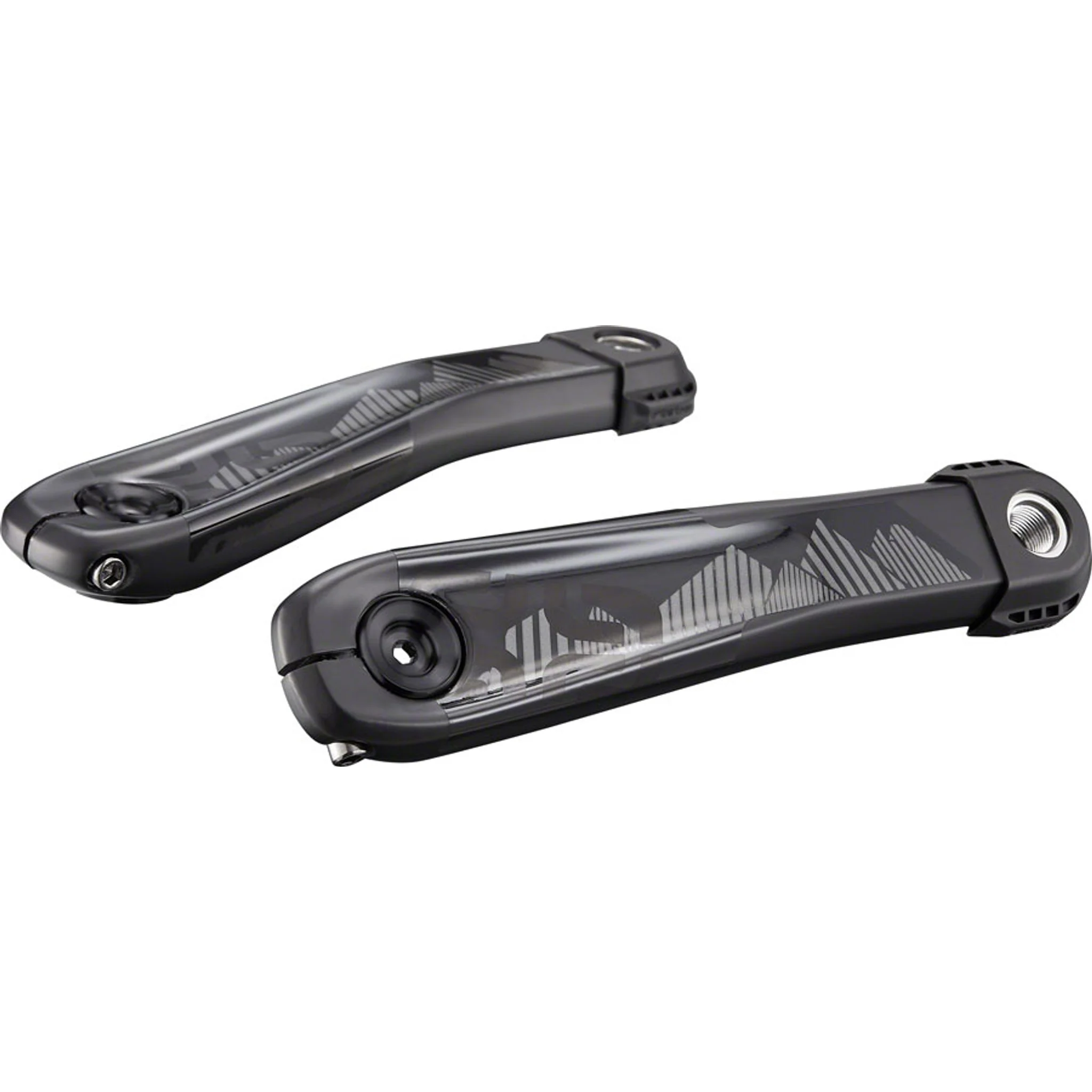 e*spec Race Carbon Ebike Crank Arm Set - 165mm, Shimano EP8 and E8000, Carbon Fiber - Image 2