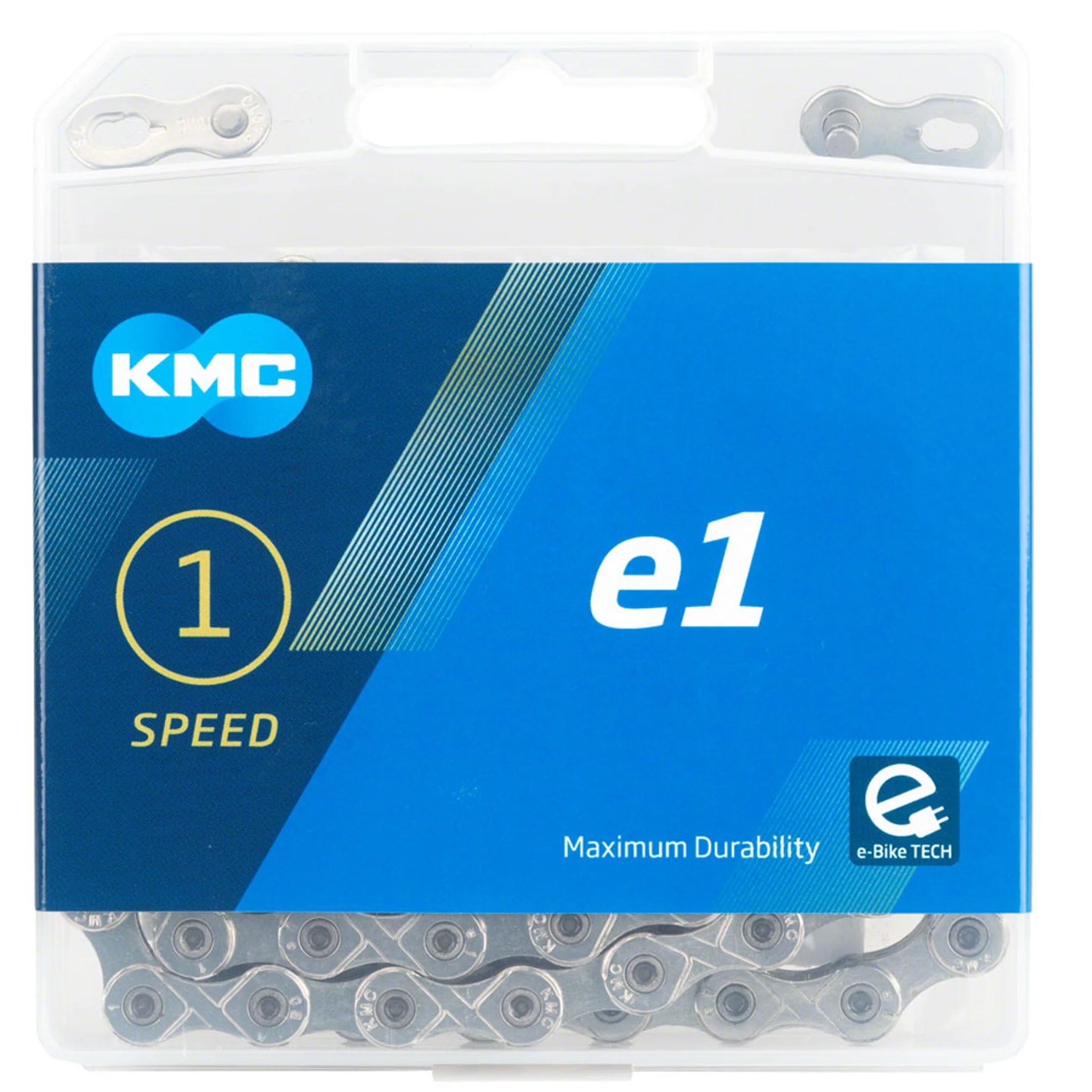 e1 Chain - Single Speed 3/32", 110 Links, Silver - Image 2