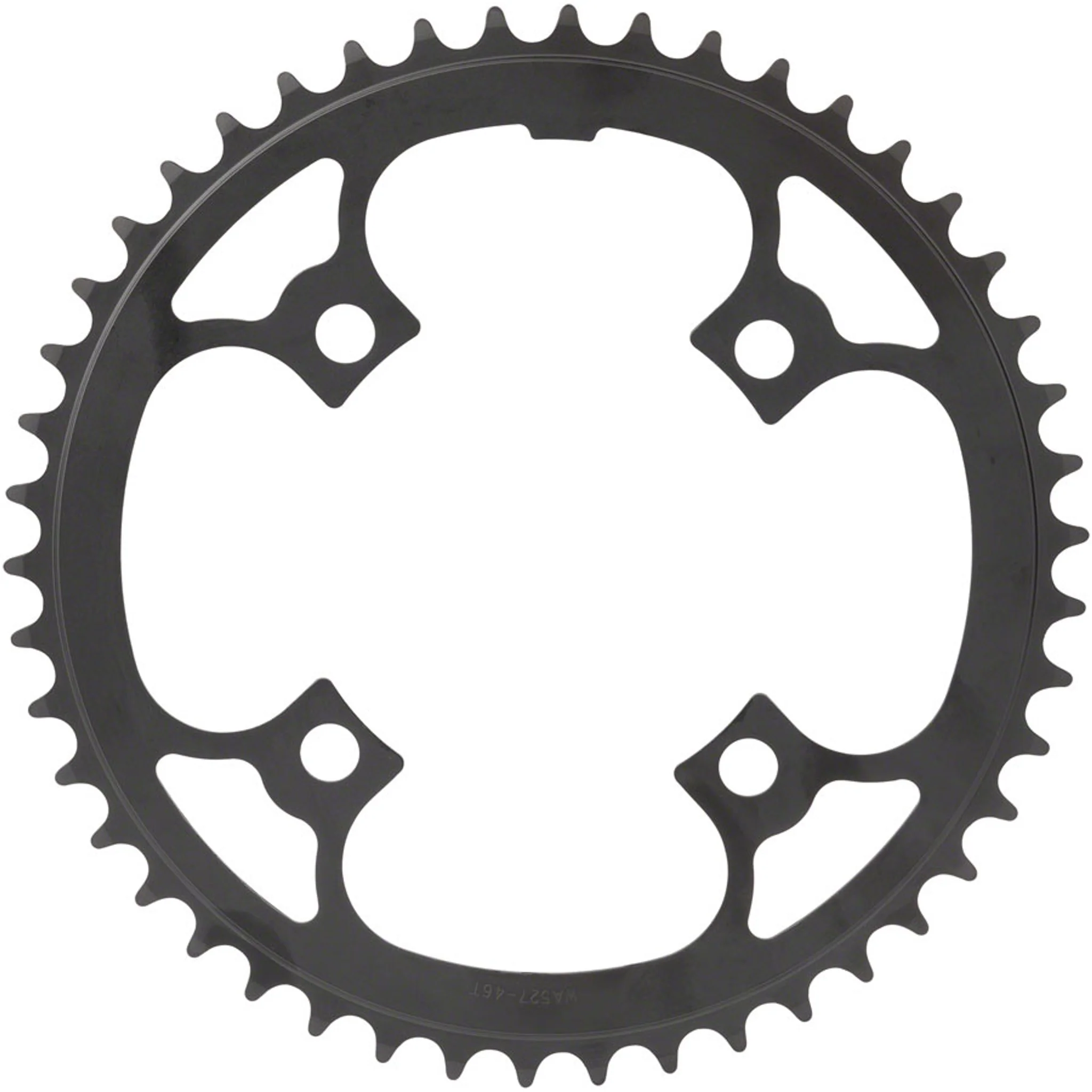 Ebike Chainring for Bosch Gen 3 - 46t, 104 BCD, 4-Bolt, Steel, Black - Image 2