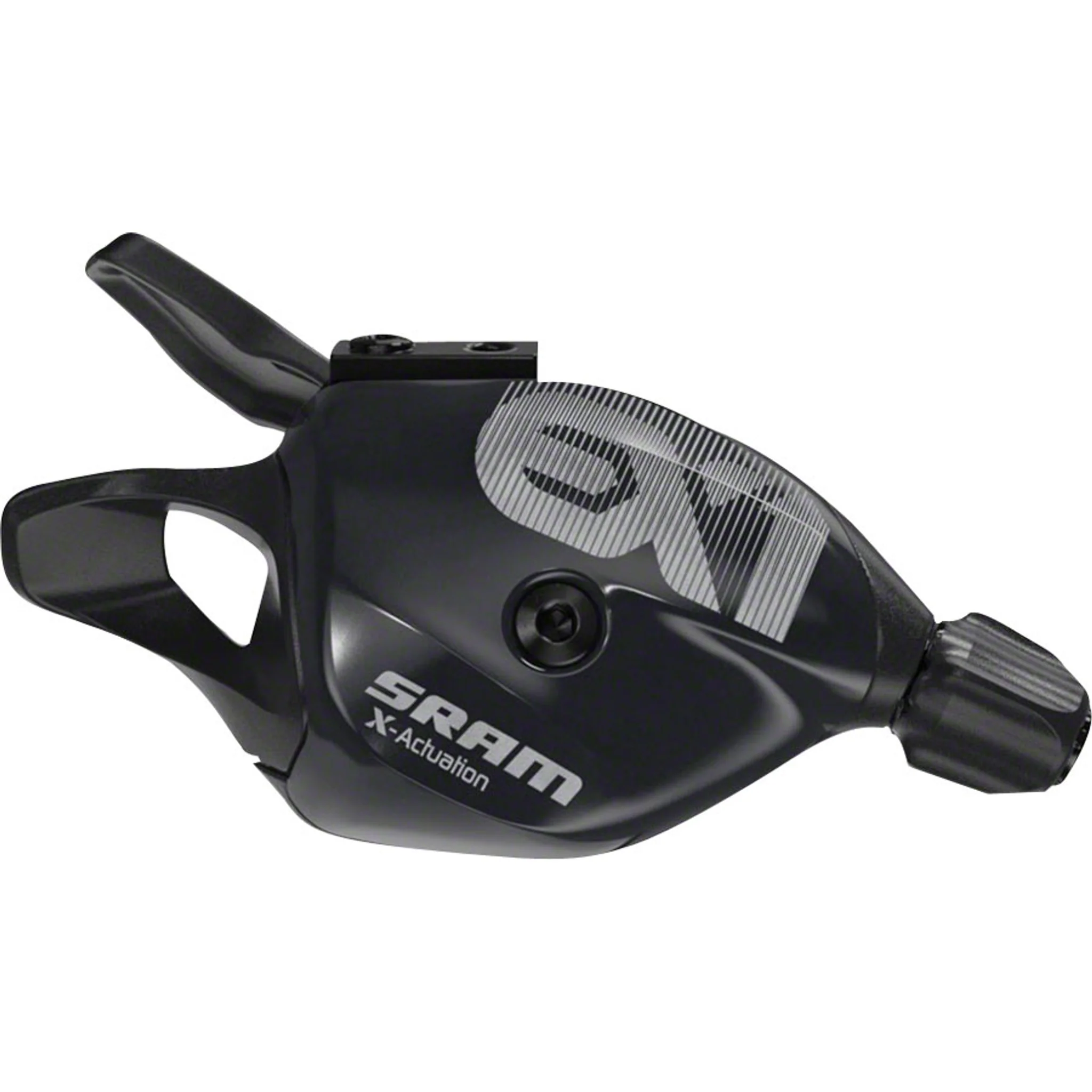 EX1 Trigger 8 Speed Rear Trigger Shifter with Discrete Clamp, Black