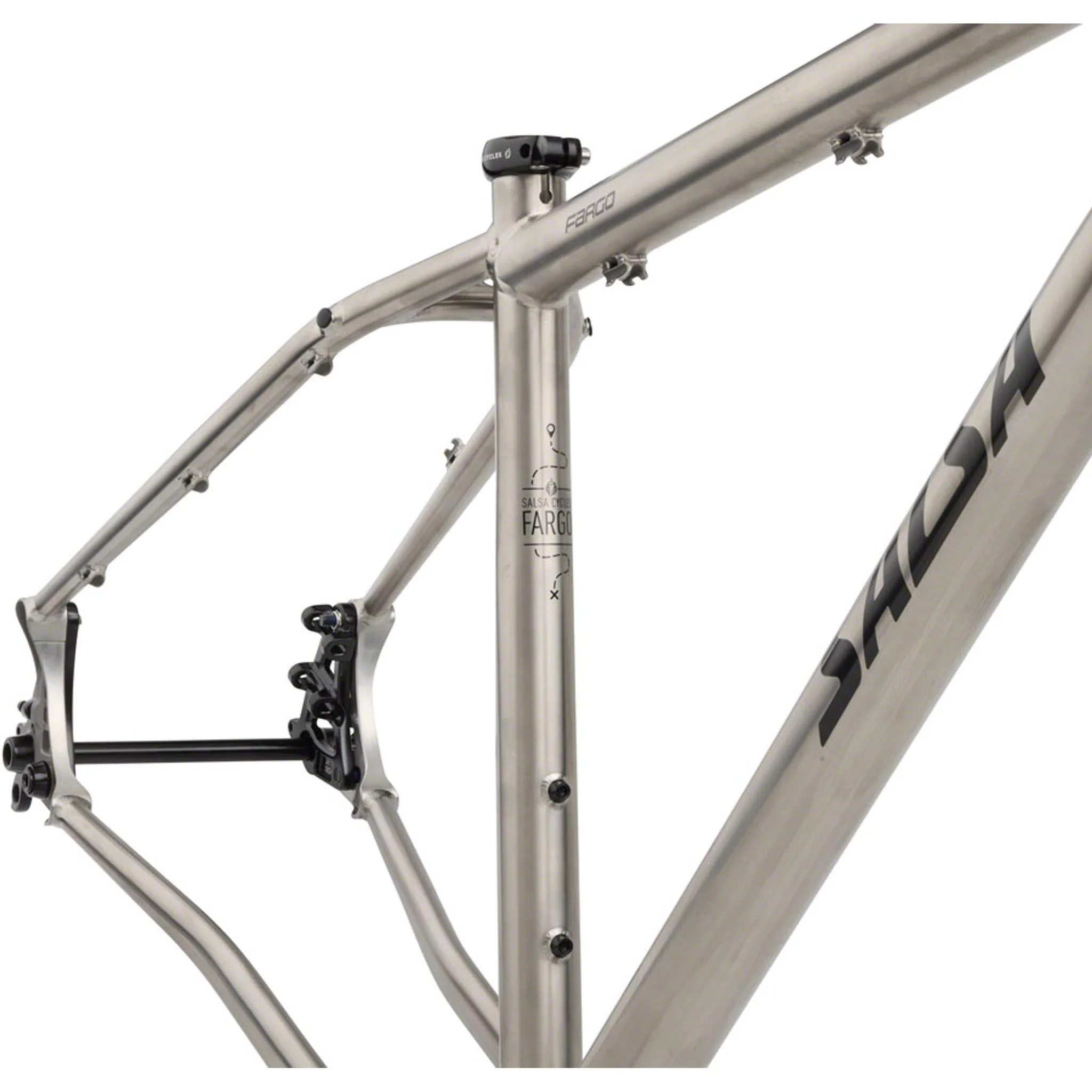Fargo Ti Frameset - Raw - Image 6