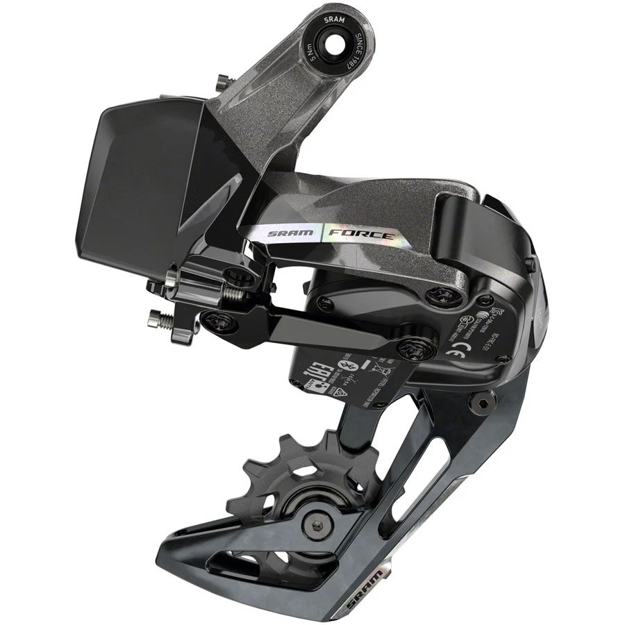 Force XPLR AXS eTap Rear Derailleur - 12-Speed, Medium Cage, 44t Max, (Battery Not Included), Iridescent Gray, D2