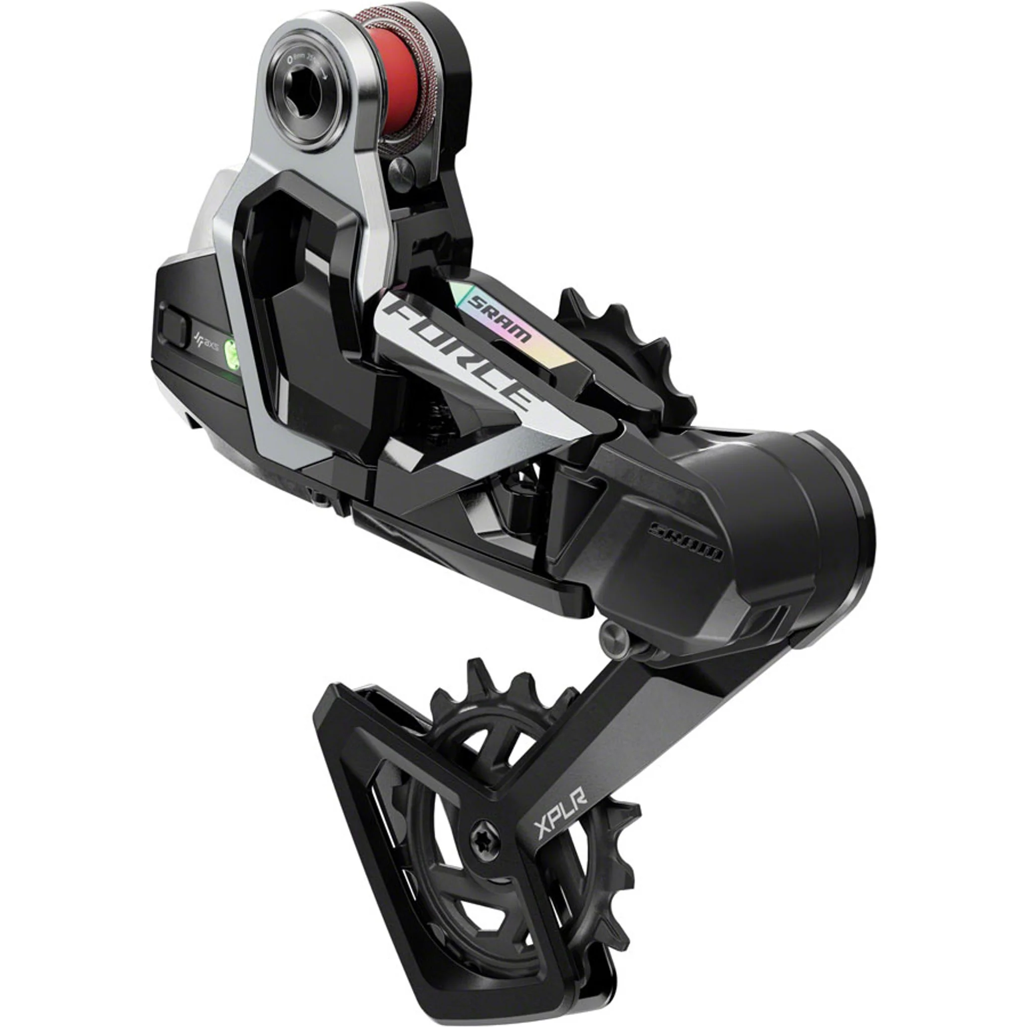 Force XPLR AXS Rear Derailleur - For Force XPLR 1x, 13-Speed, 46t Max, UDH Hangerless, (Battery Not Included), Black/Silver, E1 - Image 2