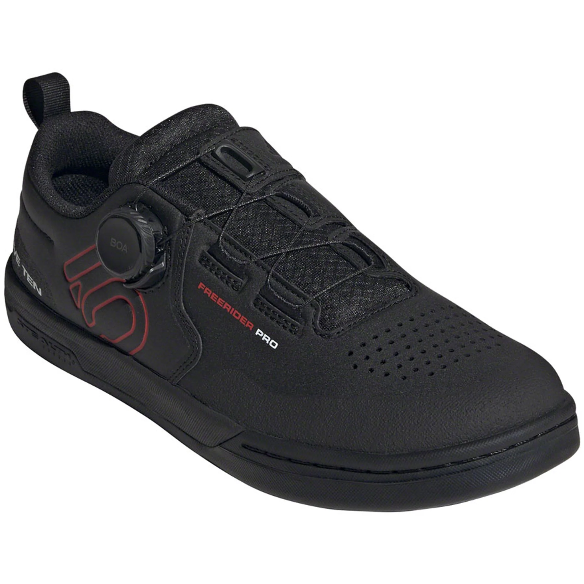 Freerider Pro BOA Flat Shoes - Men's, Core Black/Red/FTWR White - Image 8