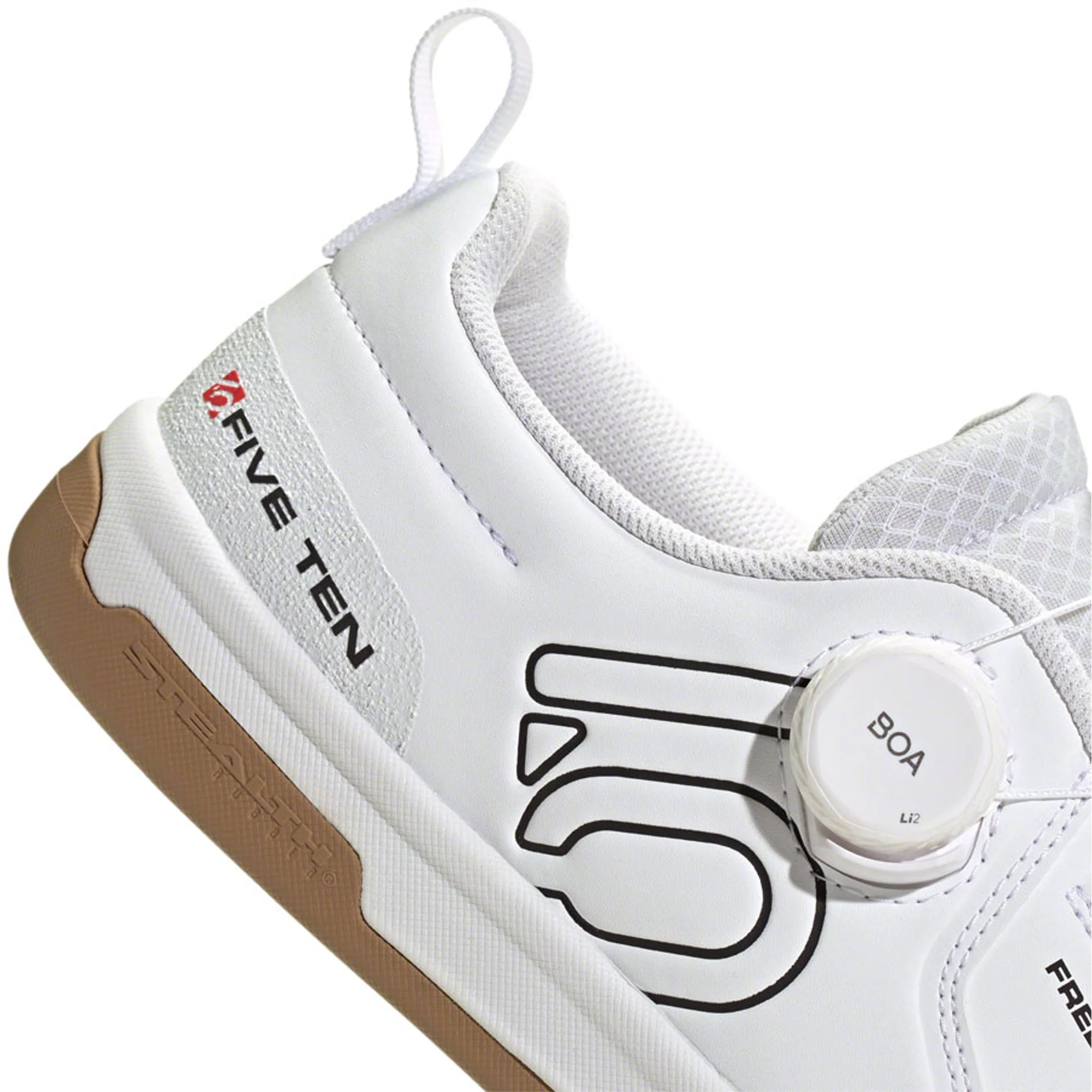 Freerider Pro BOA Flat Shoes - Men's, FTWR White/Core Black/Red - Image 6