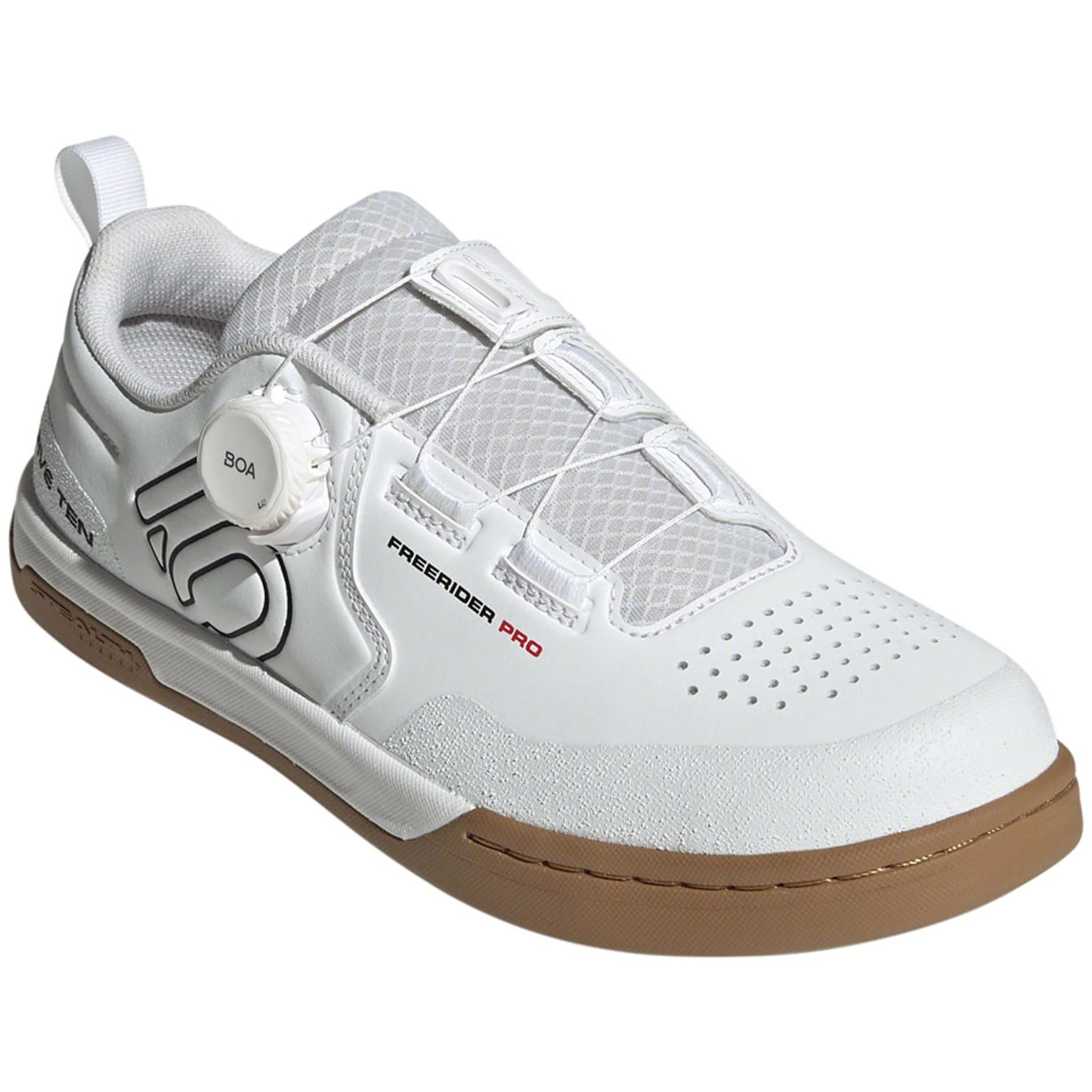Freerider Pro BOA Flat Shoes - Men's, FTWR White/Core Black/Red - Image 8