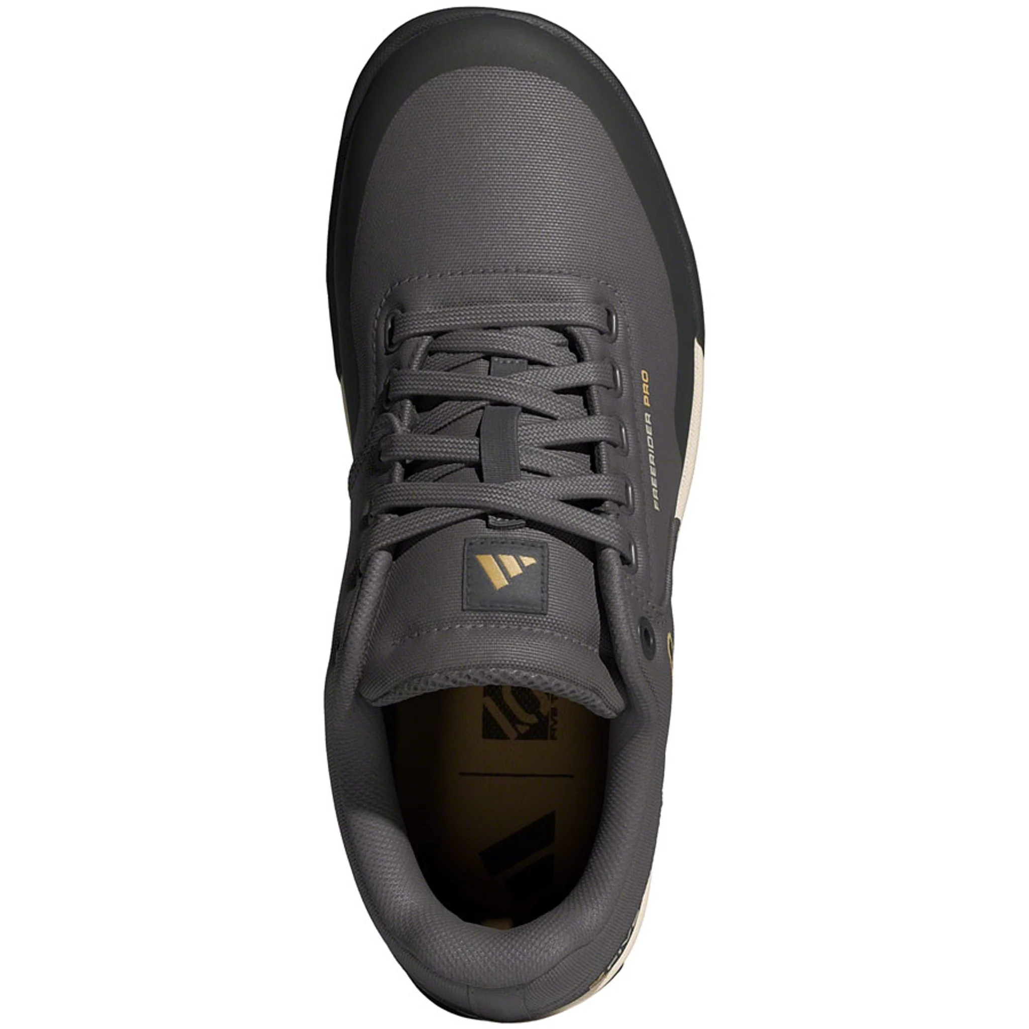 Freerider Pro Canvas Flat Shoes - Men's, Charcoal/Carbon/Oat - Image 2