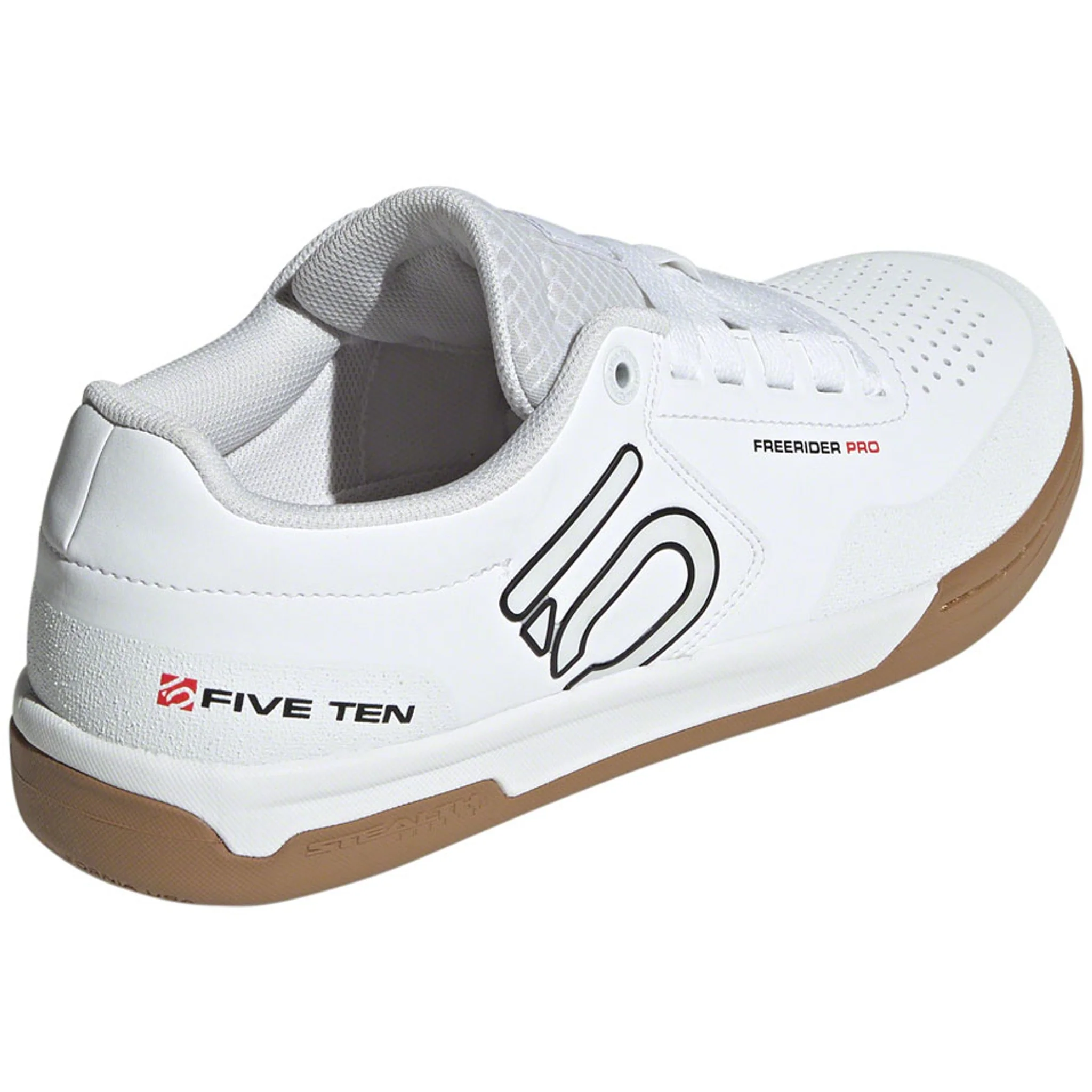 Freerider Pro Flat Shoes - Men's, FTWR White/Core Black/Red - Image 6