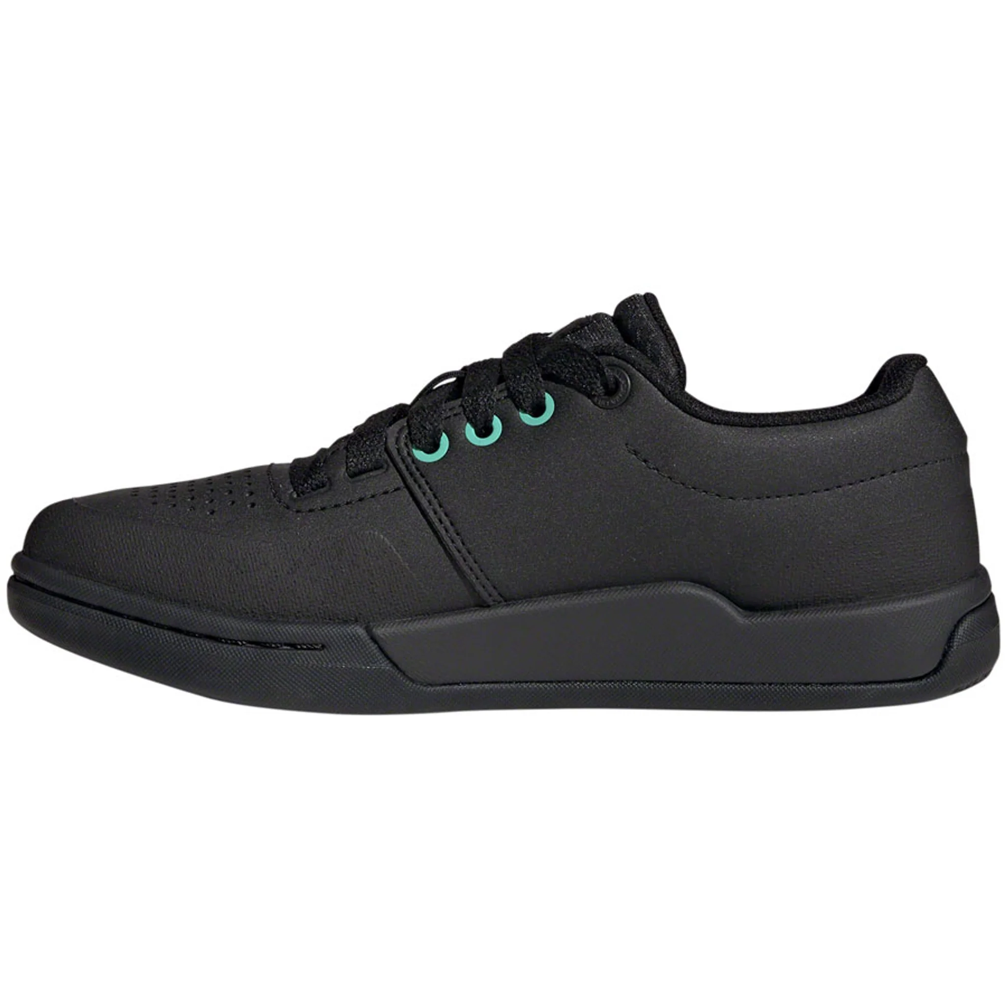 Freerider Pro Flat Shoes  -  Women's, Core Black / Crystal White / Acid Mint - Image 4