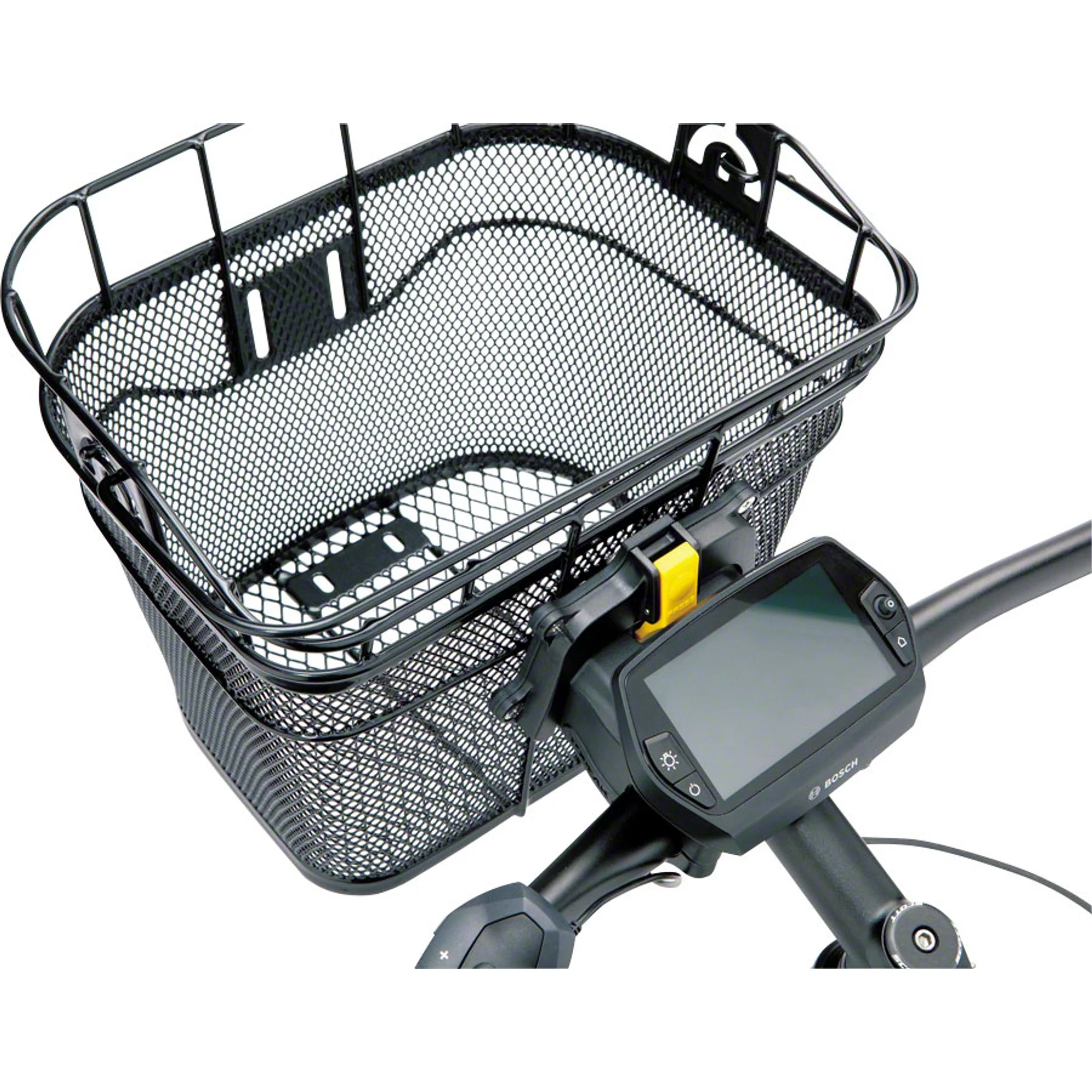 Topeak Front Basket with Fixer 3 Handlebar Bracket: Black