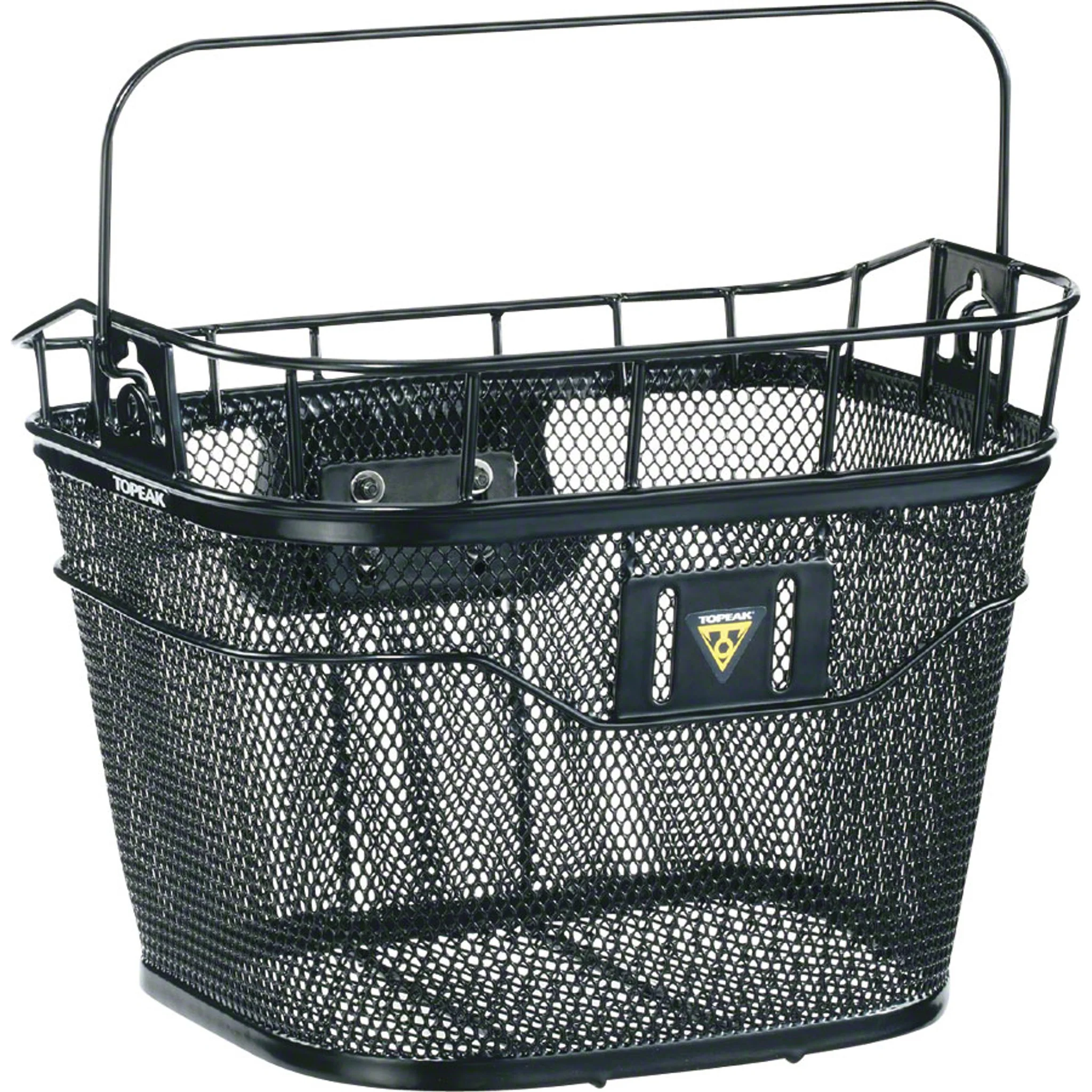 Topeak Front Basket with Fixer 3 Handlebar Bracket: Black - Image 2