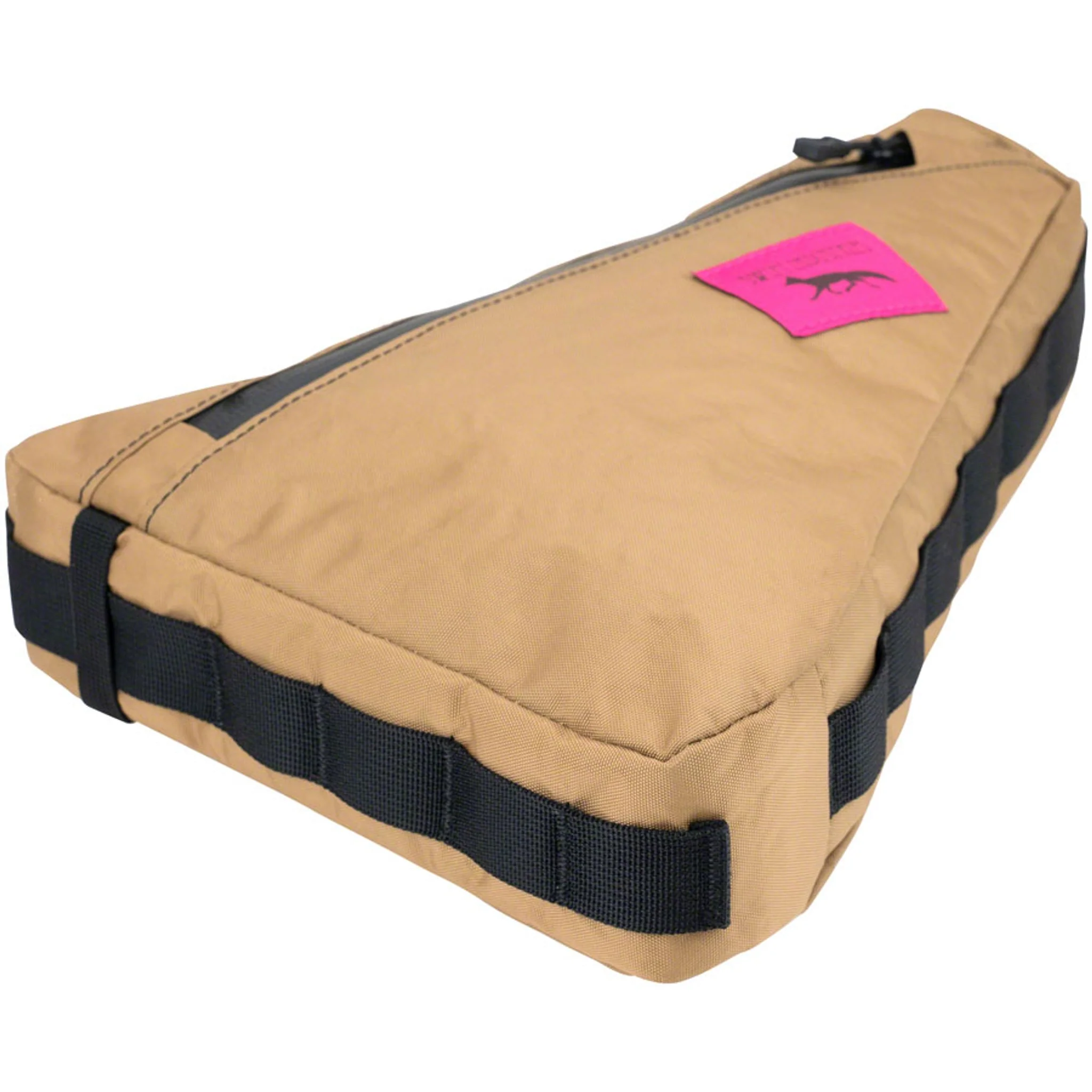Giddy Up Wedge Frame Bag - Coyote - Image 6