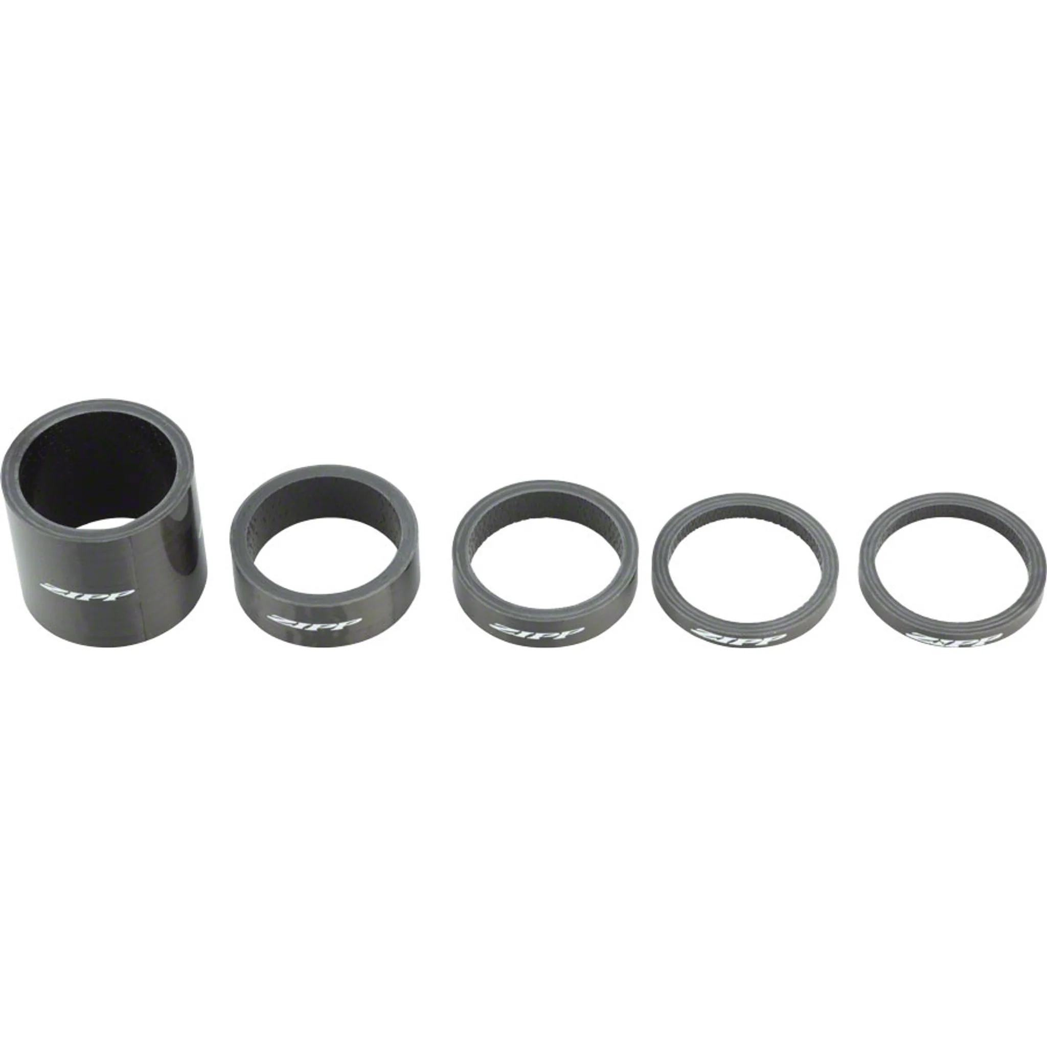 Zipp Headset Spacer Set, UD Carbon (4mm x 2, 8mm x 1, 12mm x1, 30mm x 1)