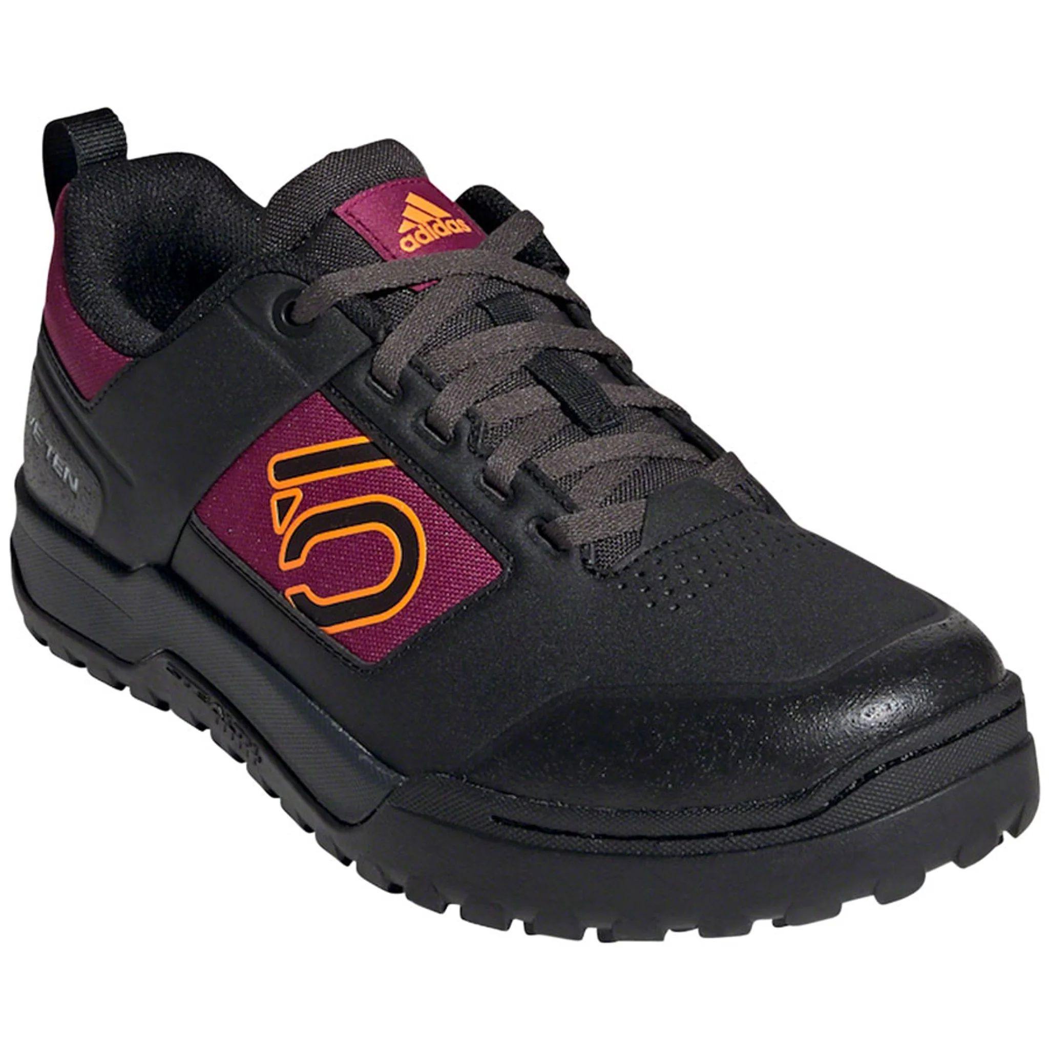 Impact Pro Flat Shoes - Women's, Core Black / Signal Orange / Power Berry