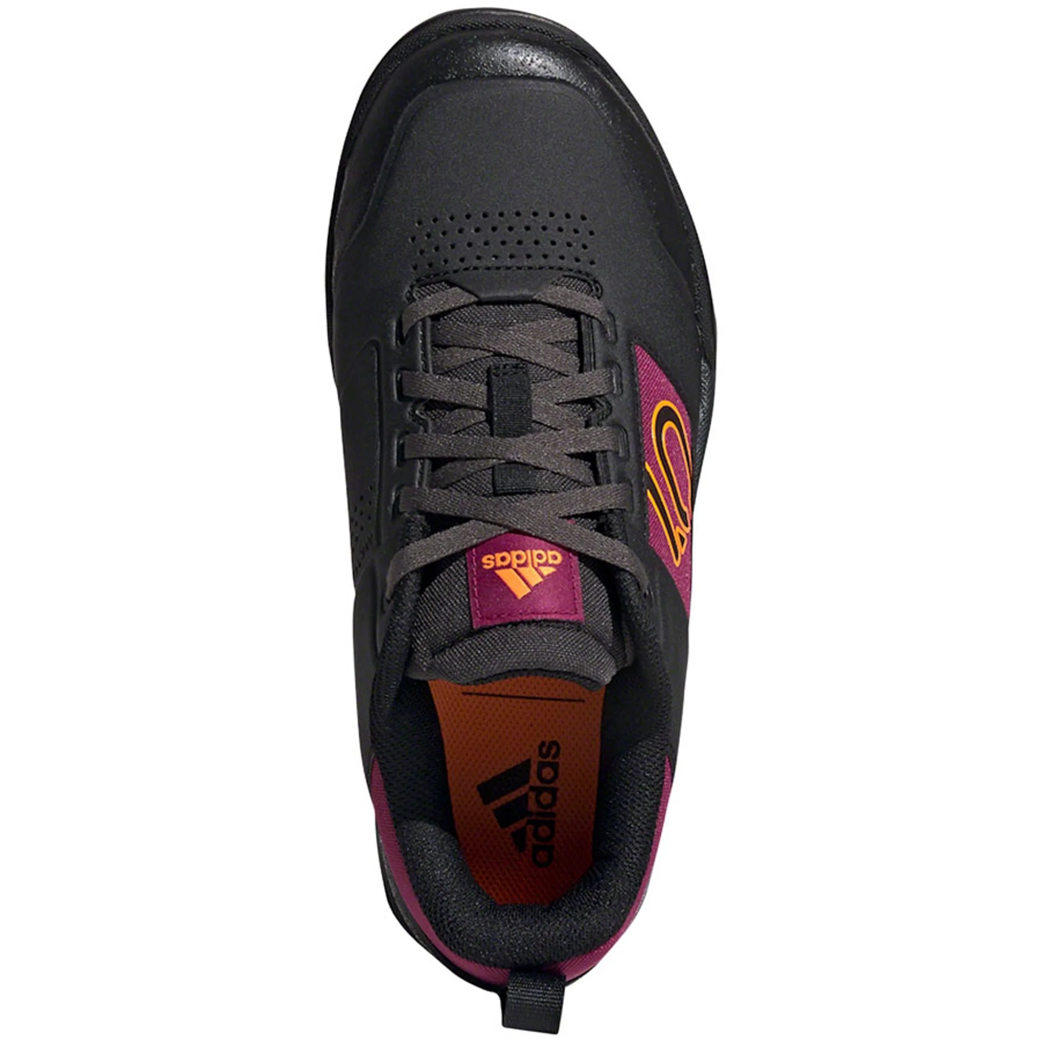 Impact Pro Flat Shoes - Women's, Core Black / Signal Orange / Power Berry - Image 2