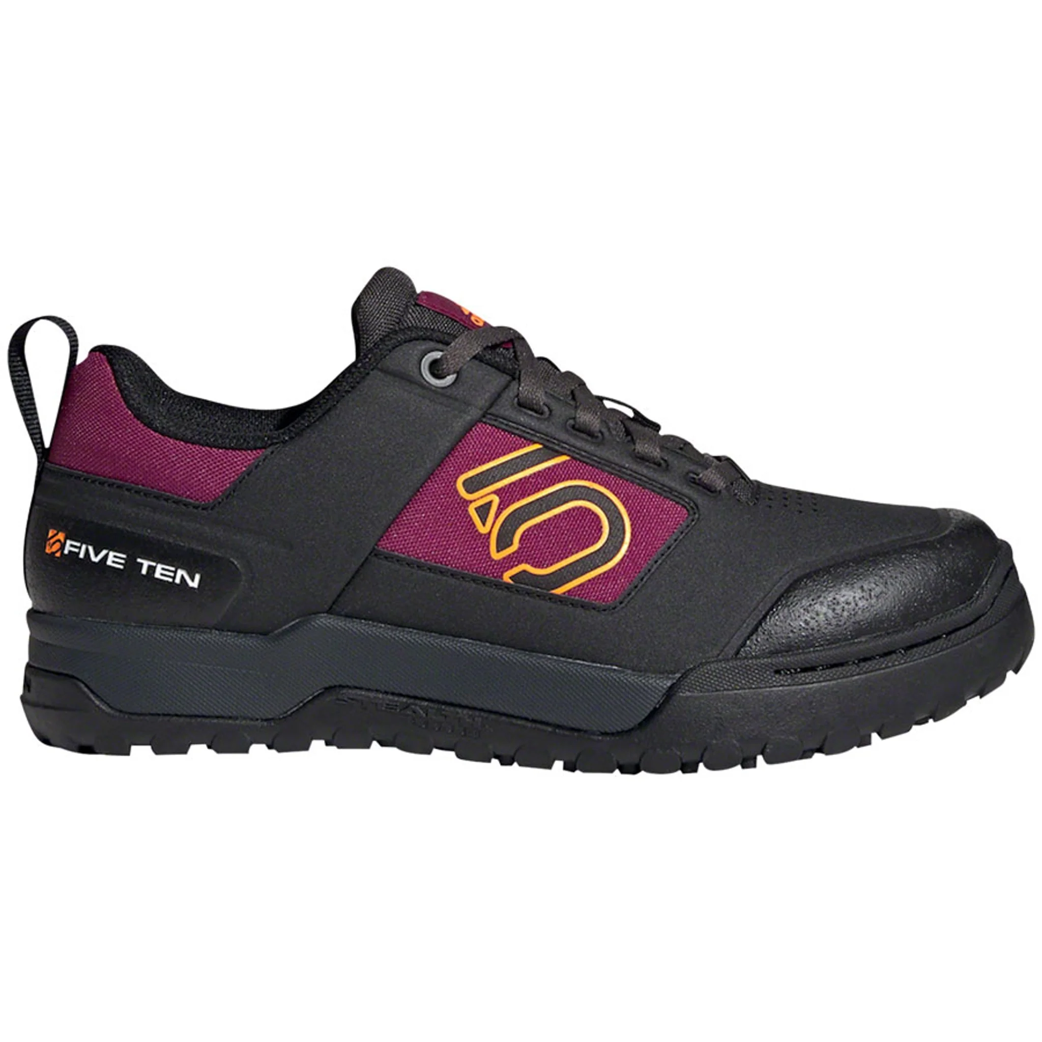 Impact Pro Flat Shoes - Women's, Core Black / Signal Orange / Power Berry - Image 3