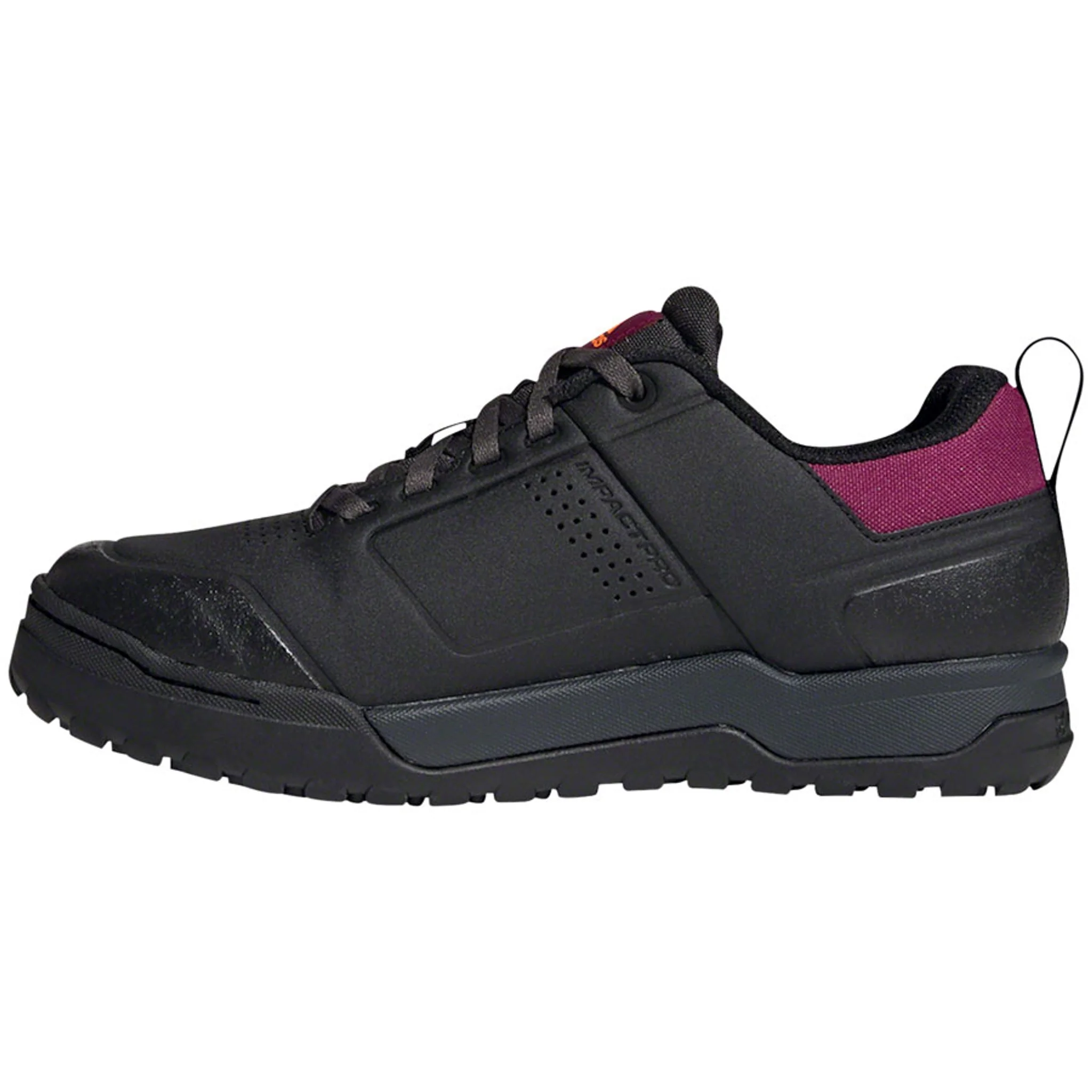 Impact Pro Flat Shoes - Women's, Core Black / Signal Orange / Power Berry - Image 4