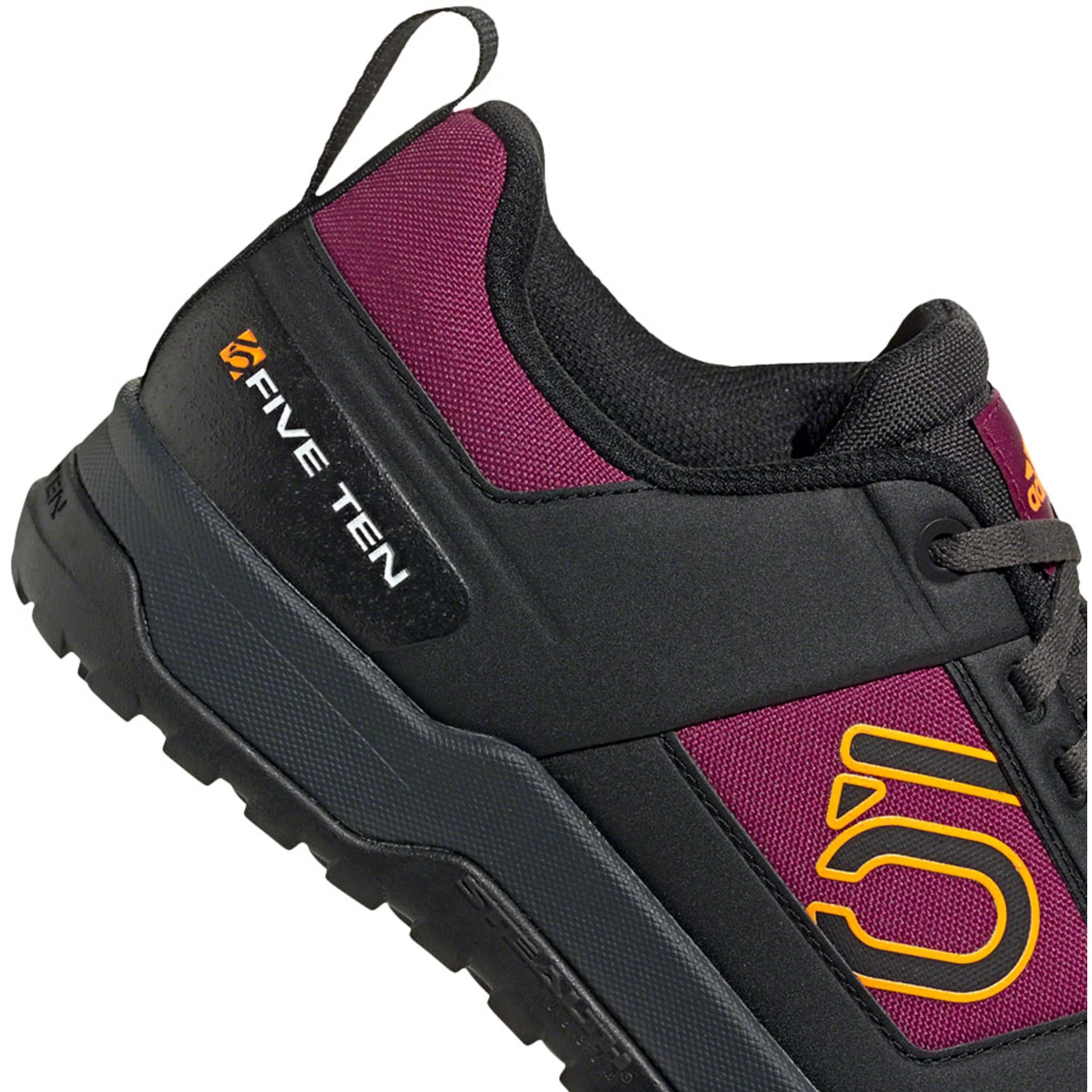 Impact Pro Flat Shoes - Women's, Core Black / Signal Orange / Power Berry - Image 7