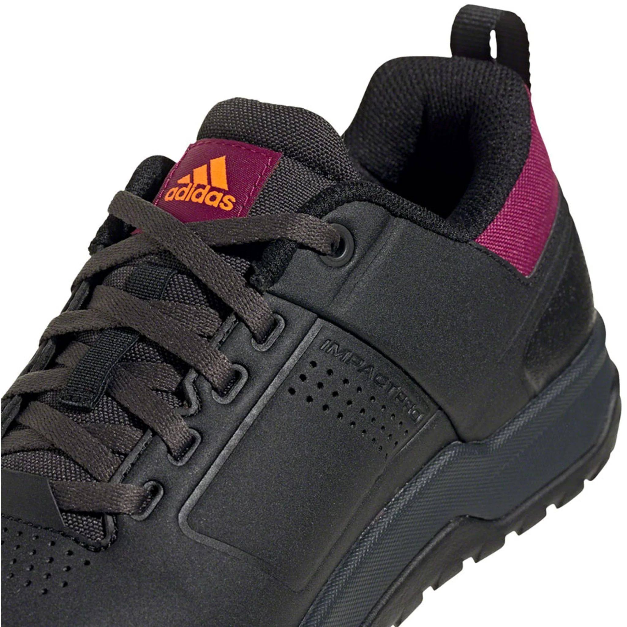 Impact Pro Flat Shoes - Women's, Core Black / Signal Orange / Power Berry - Image 8