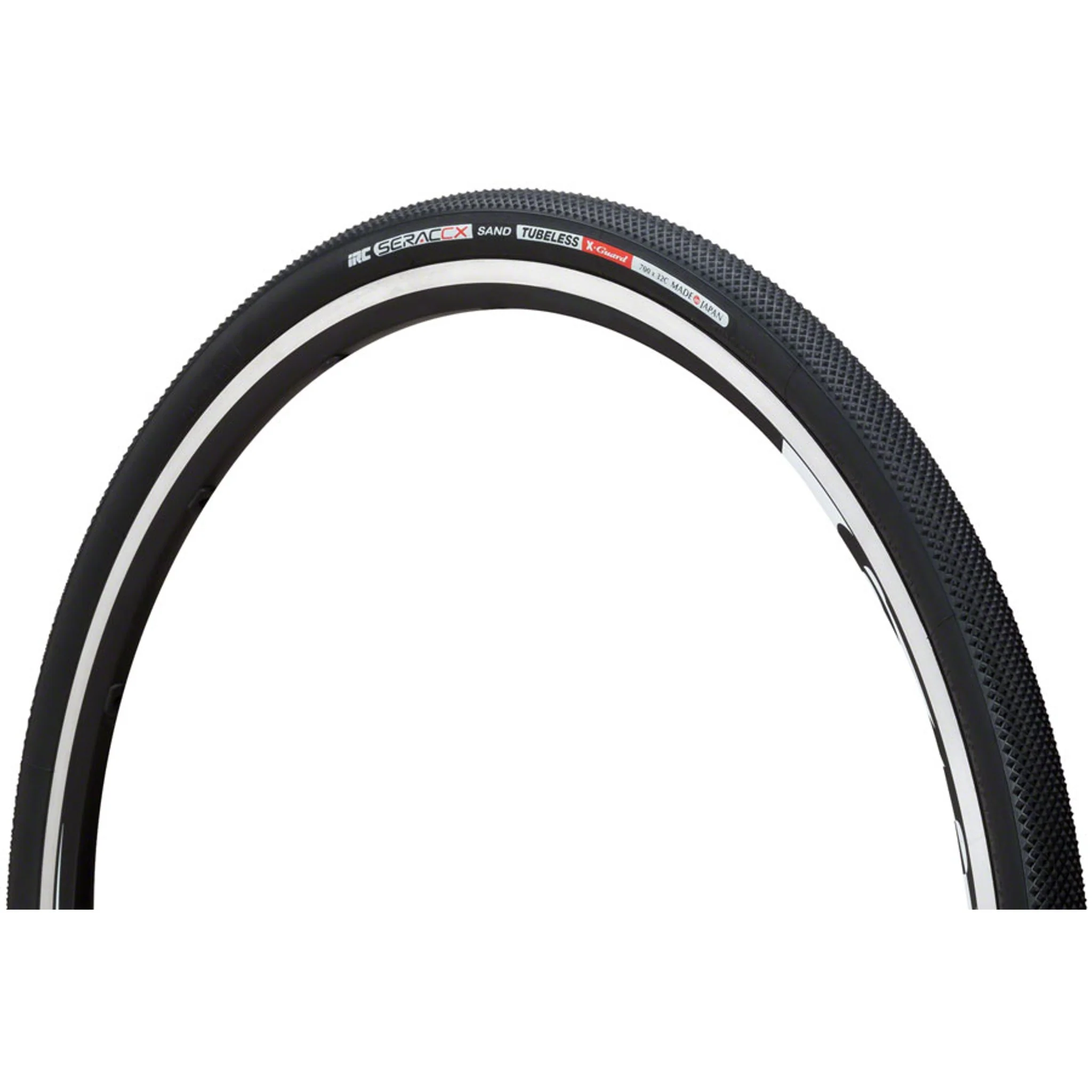 IRC Tire Serac CX Sand X-Guard Tire - 700 x 30, Tubeless, Folding, Black