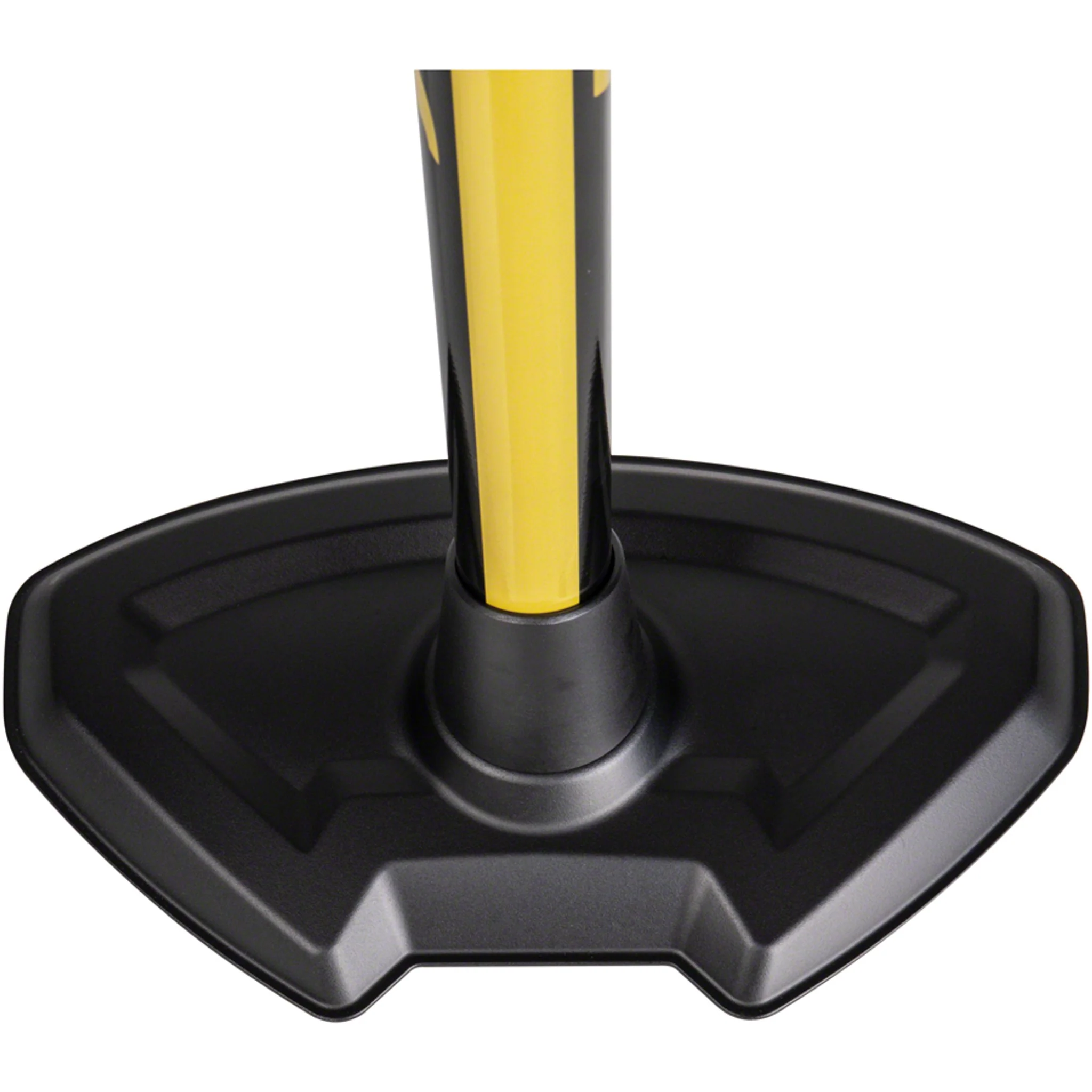 JoeBlow Pro Digital Floor Pump - 200psi / 13.8bar Digital Gauge, SmartHead DX3, Air Release Button, Black/Yellow - Image 3