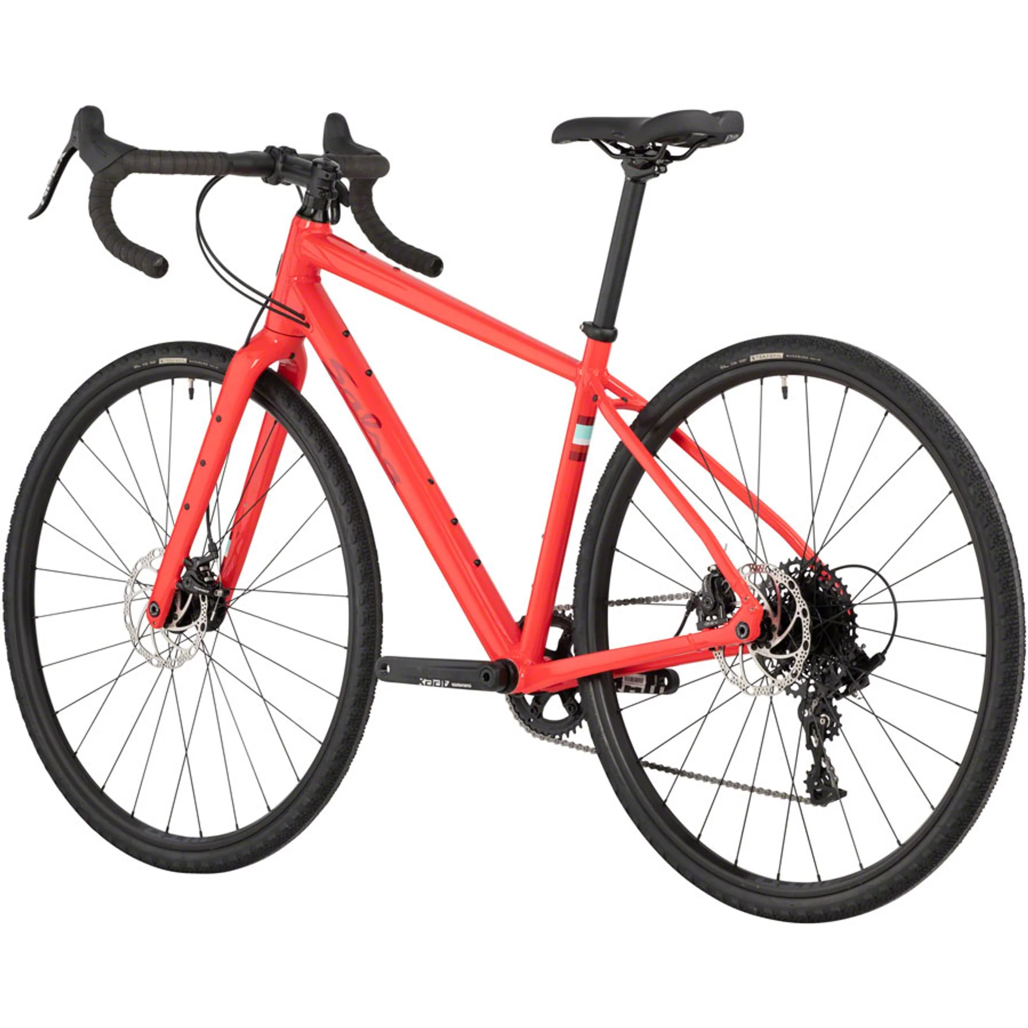 Journeyer Apex 1 700 Bike - Red Orange - Image 6