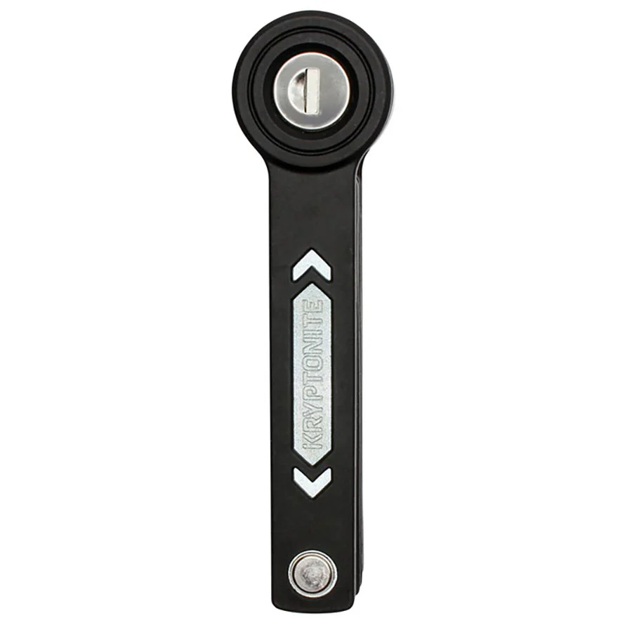 Keeper Mini Folding Lock - Includes Bracket, Black - Image 4